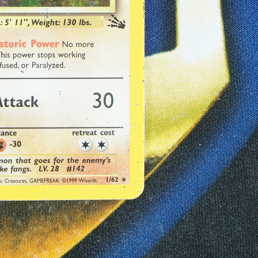 Aerodactyl FOSSIL Holo Rare 1/62 [MP]