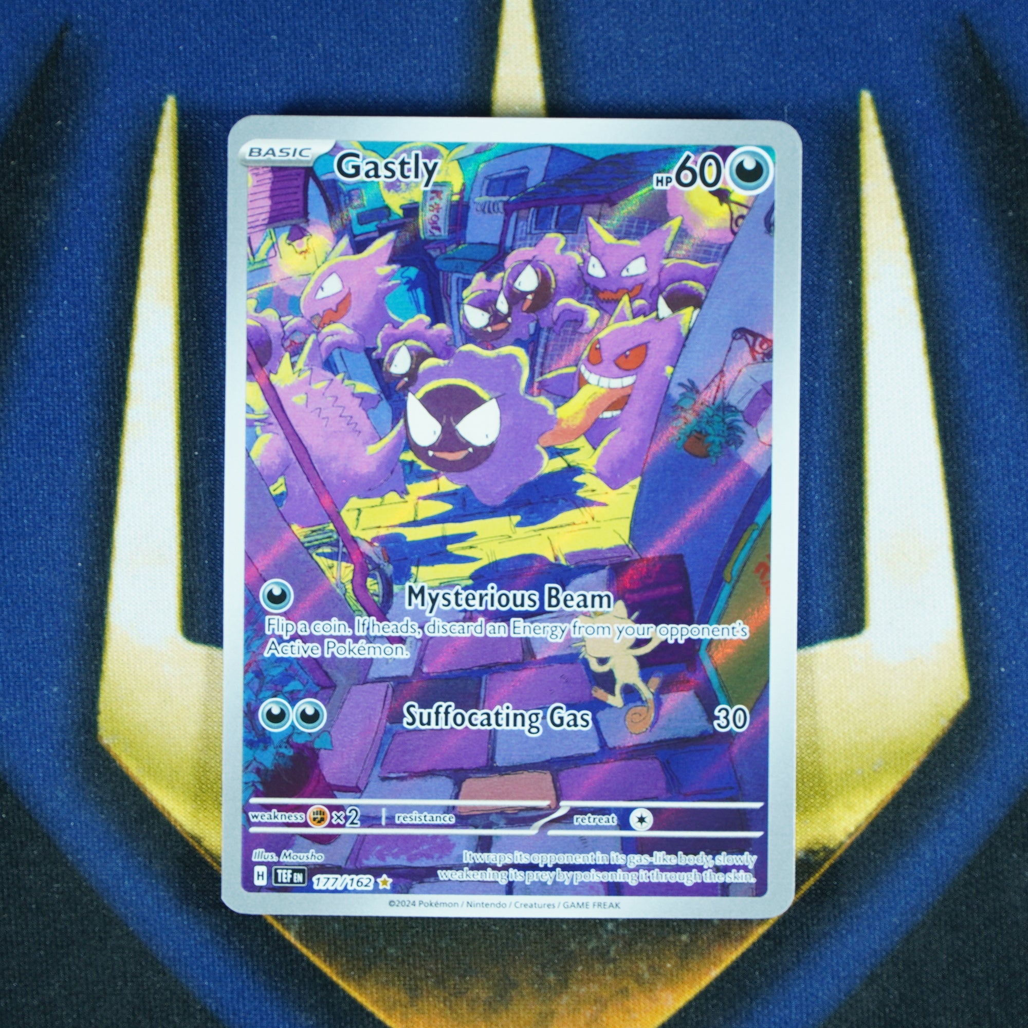 Gastly Temporal Forces Illustration Rare 177/162
