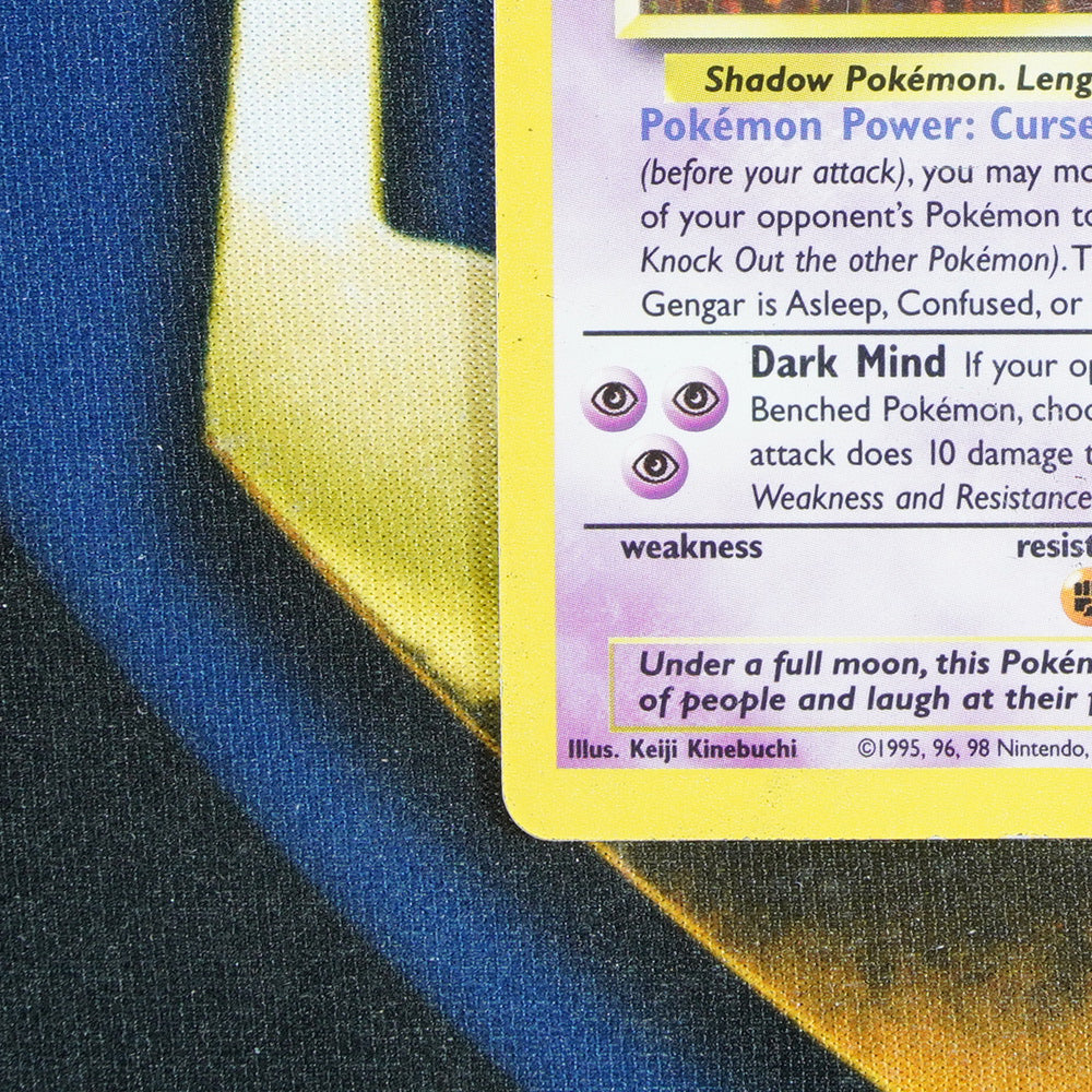 Gengar FOSSIL Holo Rare 5/62 [HP]