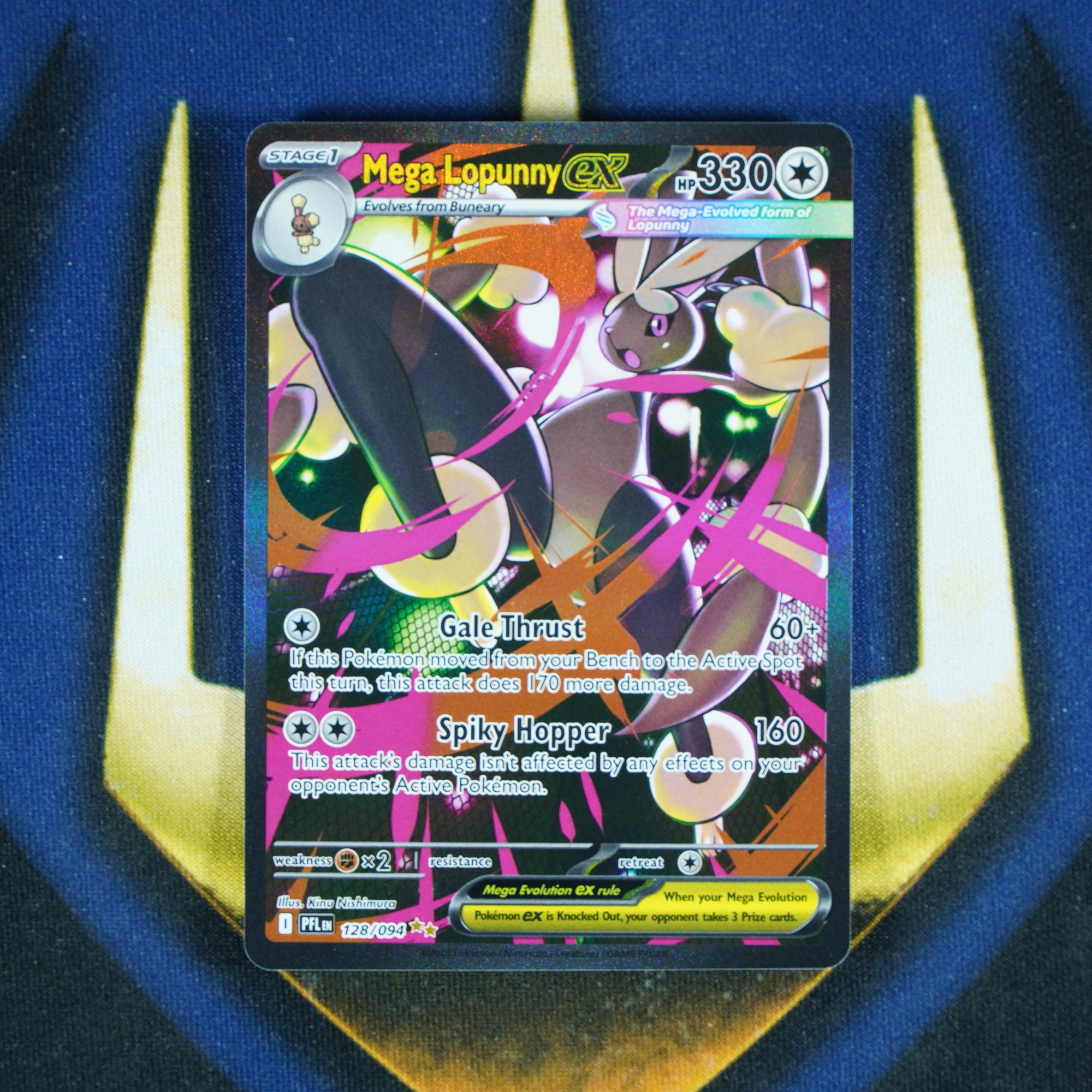 Mega Lopunny Phantasmal Flames Special Illustration Rare 128/094