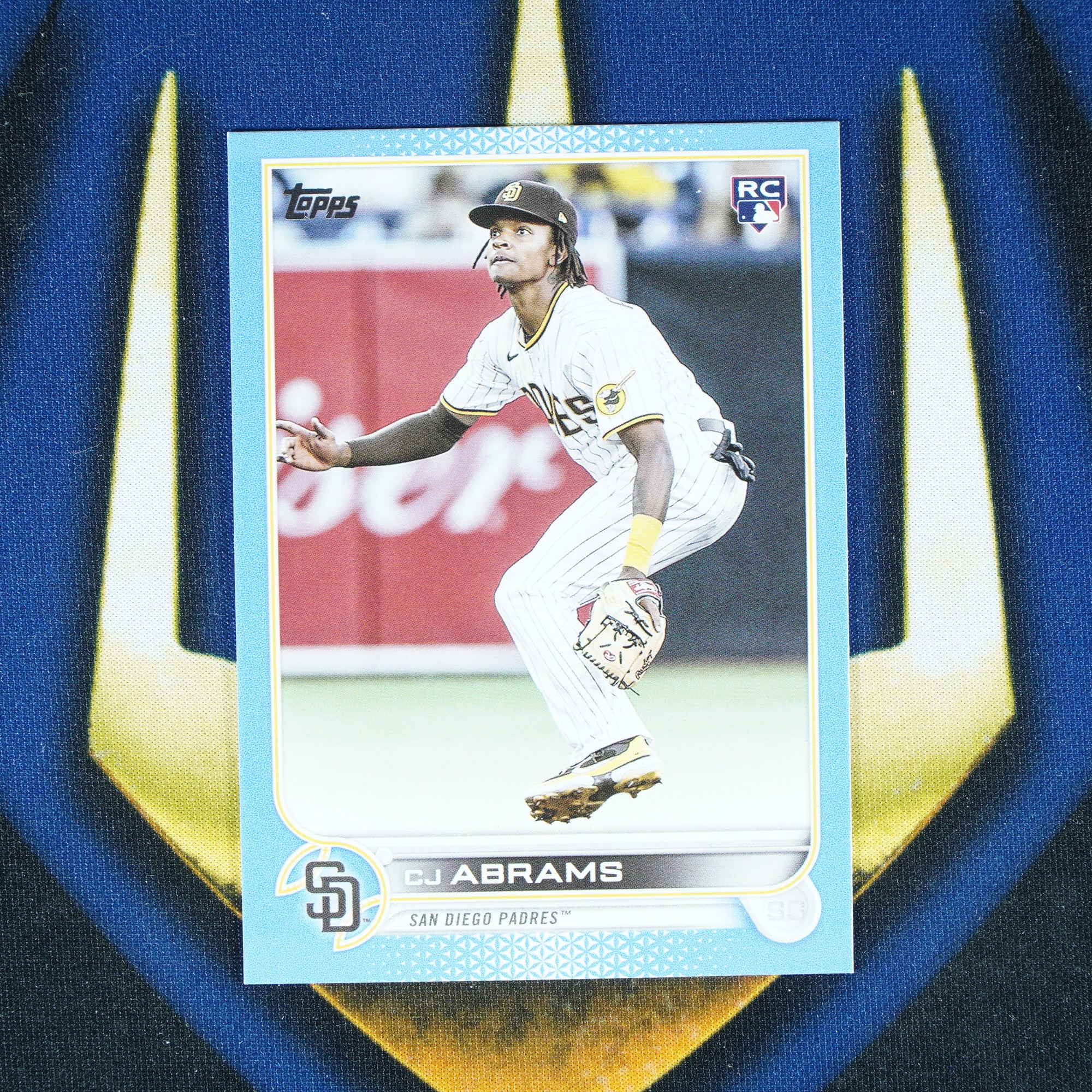 CJ Abrams 2022 Topps Update Father's Day Powder Blue /50 RC