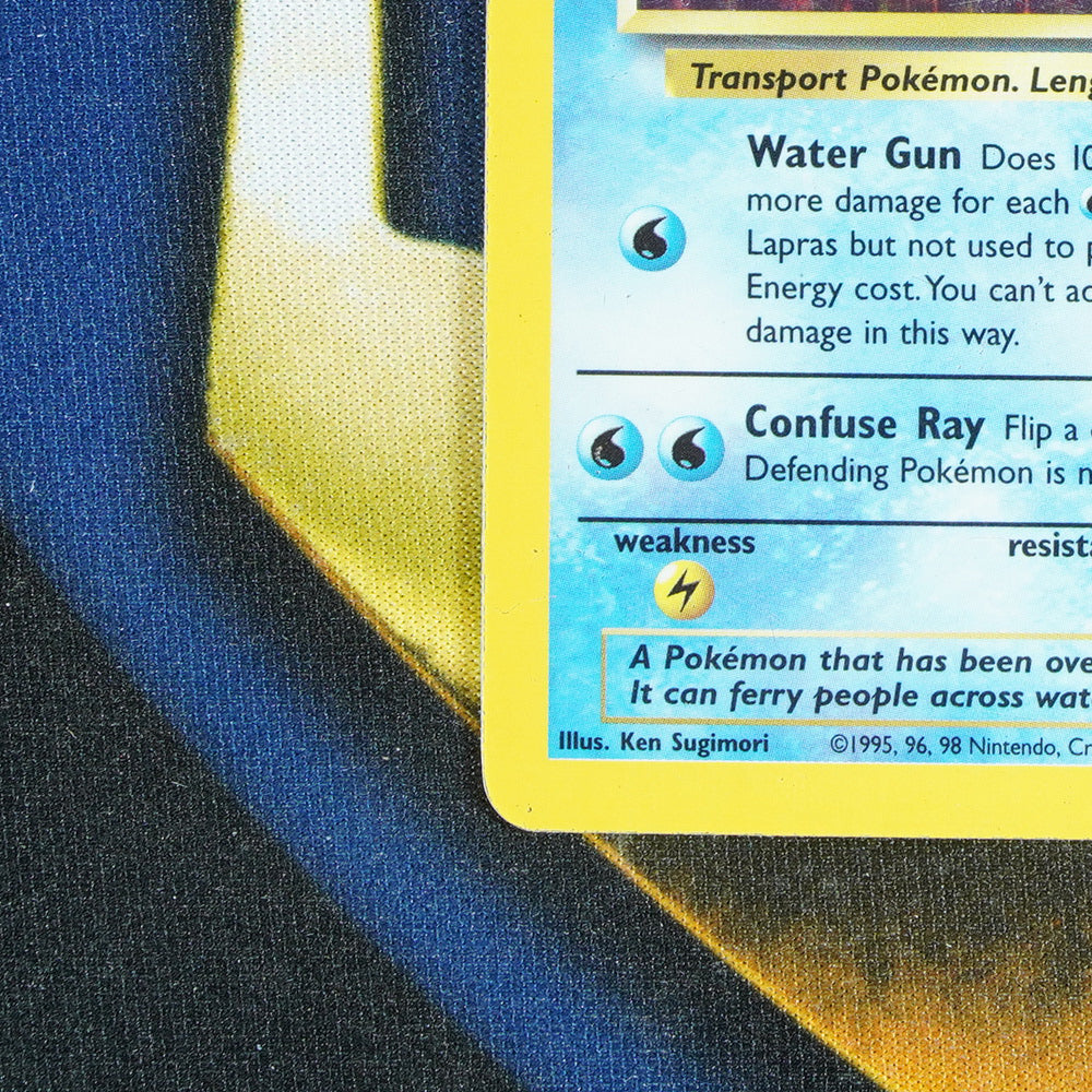 Lapras FOSSIL Holo Rare 10/62 [MP]