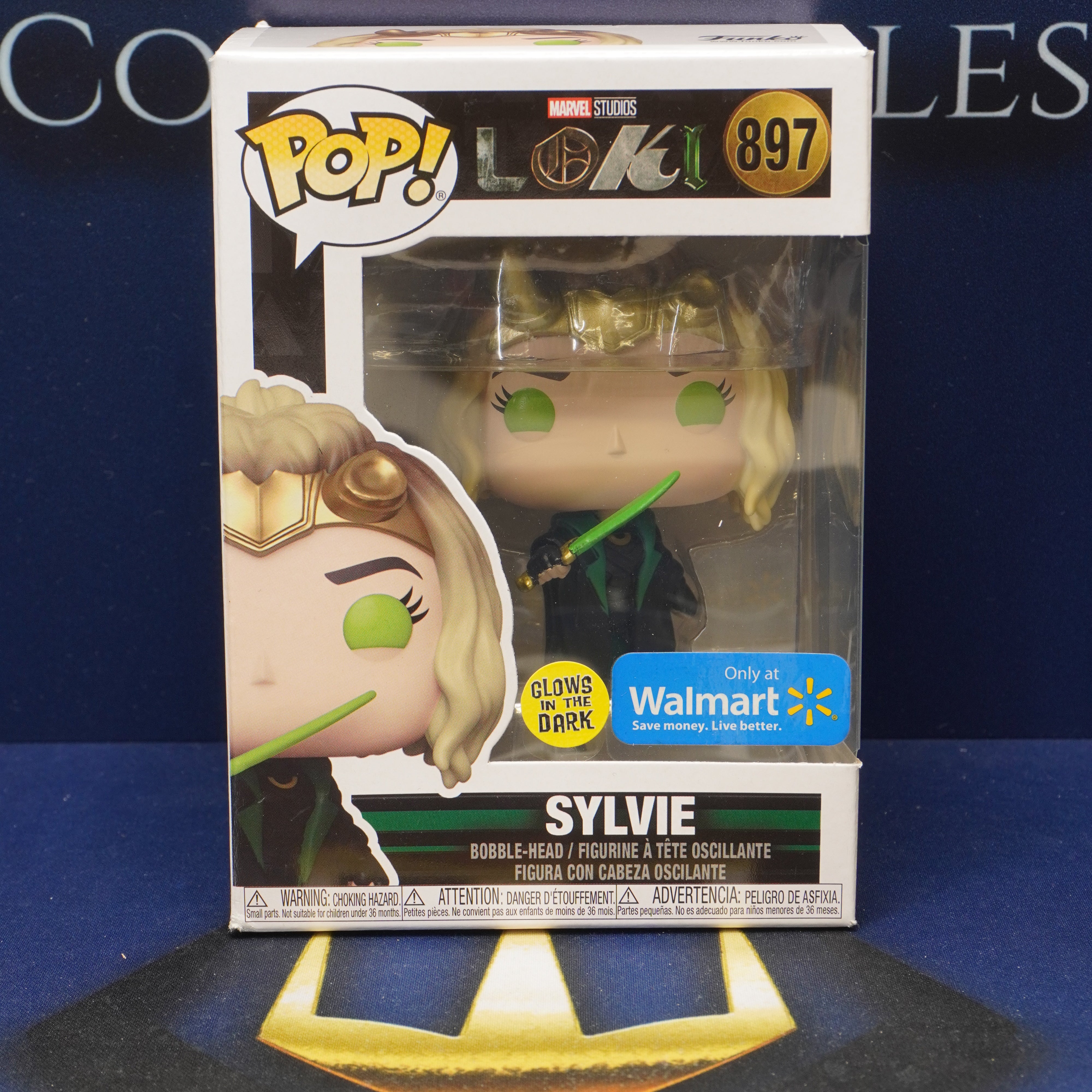FUNKO POP Marvel Studios Sylvie #897 - Glow In The Dark