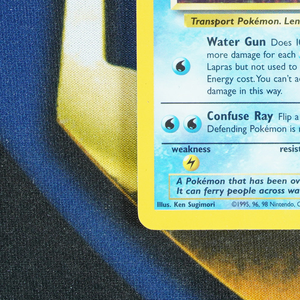 Lapras FOSSIL Holo Rare 10/62 [MP]