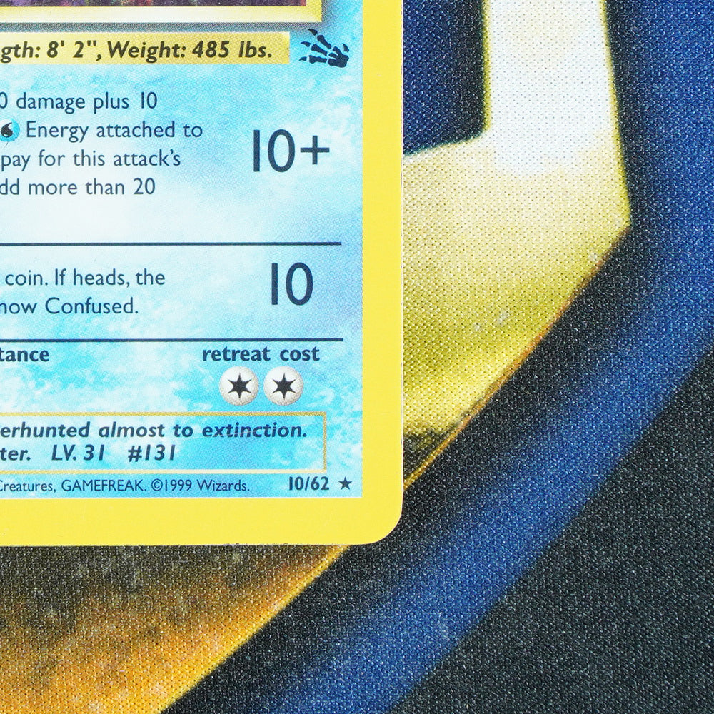 Lapras FOSSIL Holo Rare 10/62 [MP]