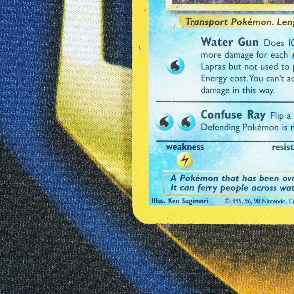 Lapras FOSSIL Holo Rare 10/62 [HP]