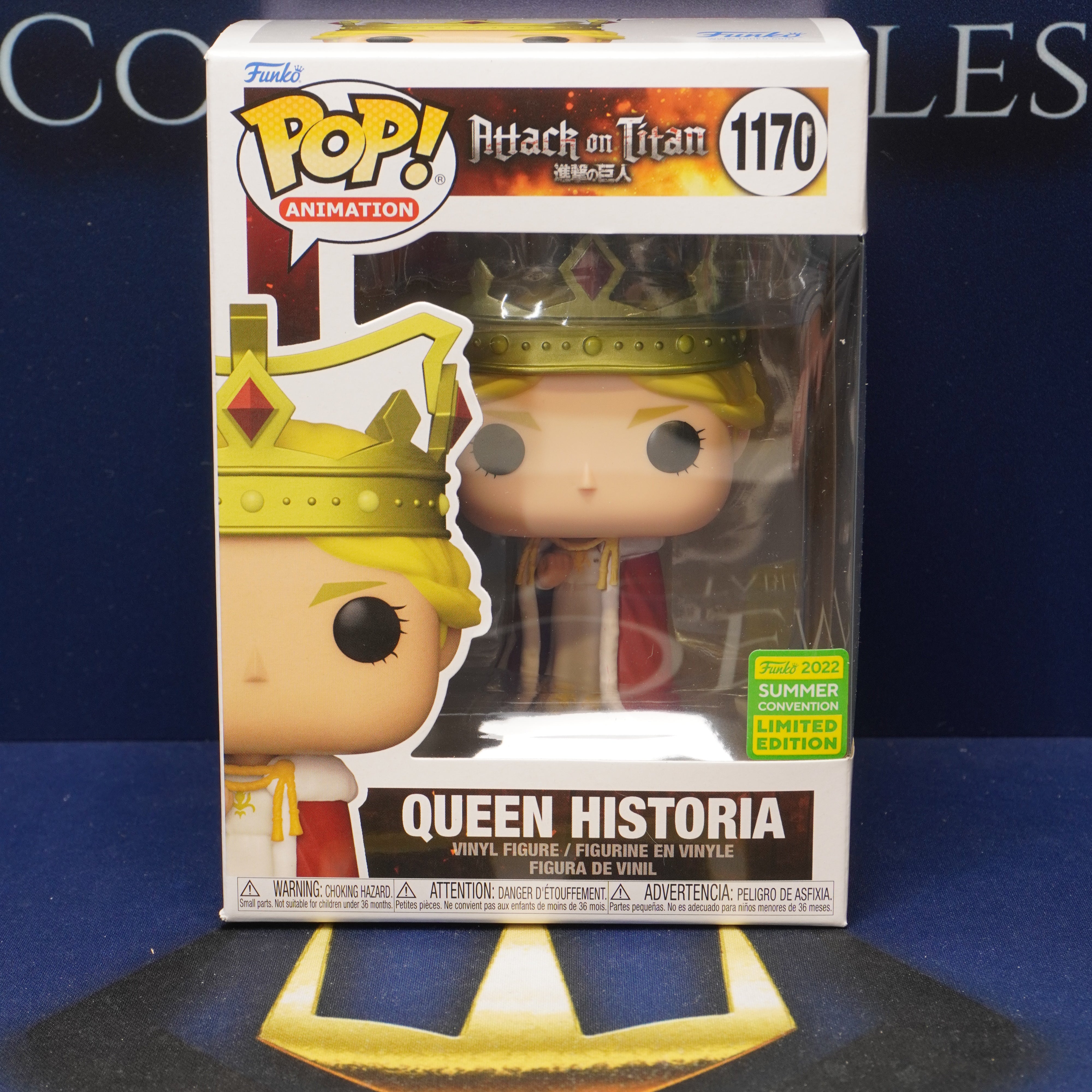 FUNKO POP Attack on Titan - Queen Historia #1170 - Limited Edition