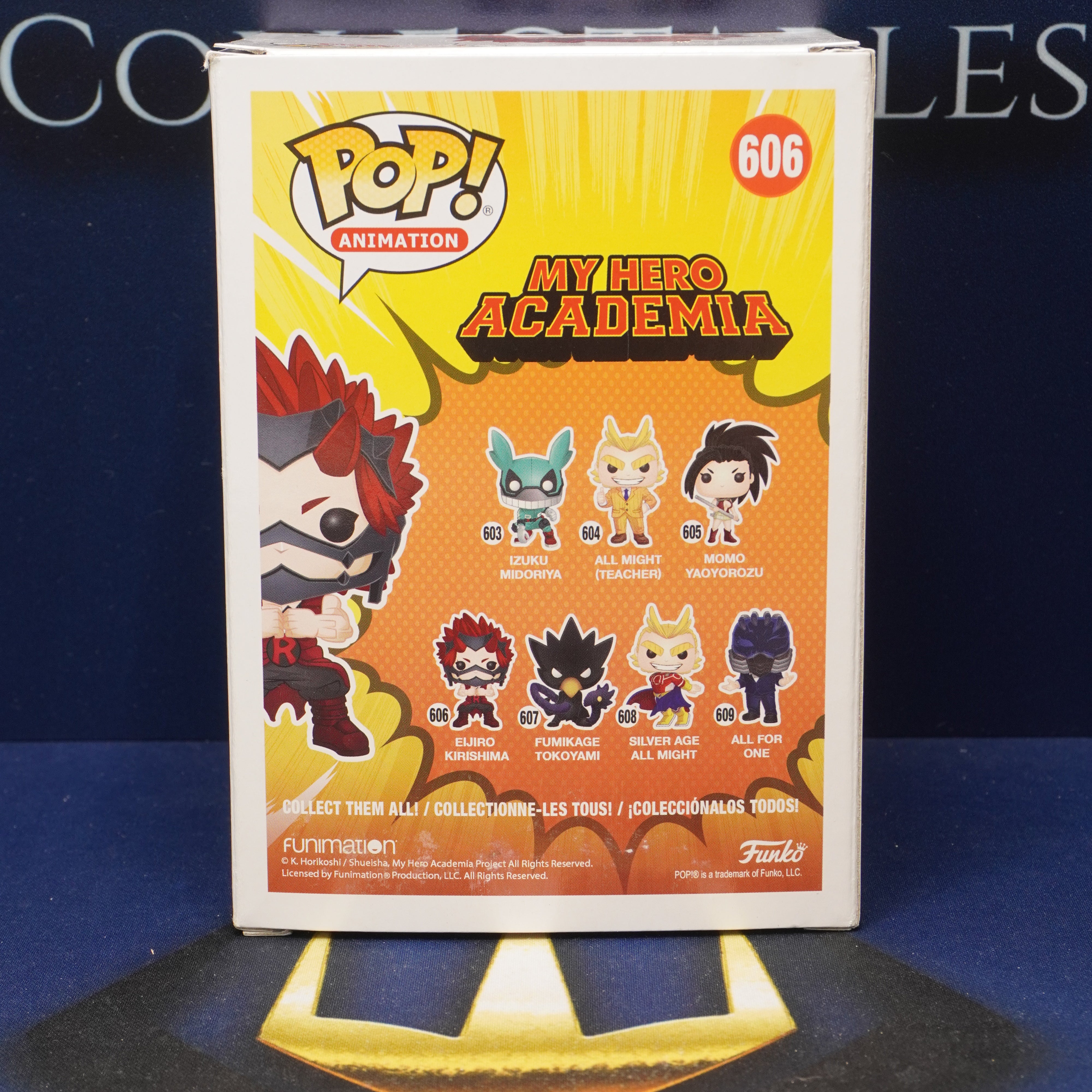 FUNKO POP My Hero Academia - Eijiro Kirishima #606