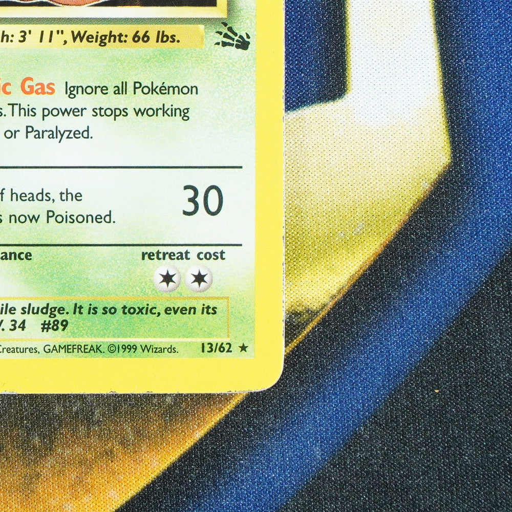 Muk FOSSIL Holo Rare 13/62 [HP]