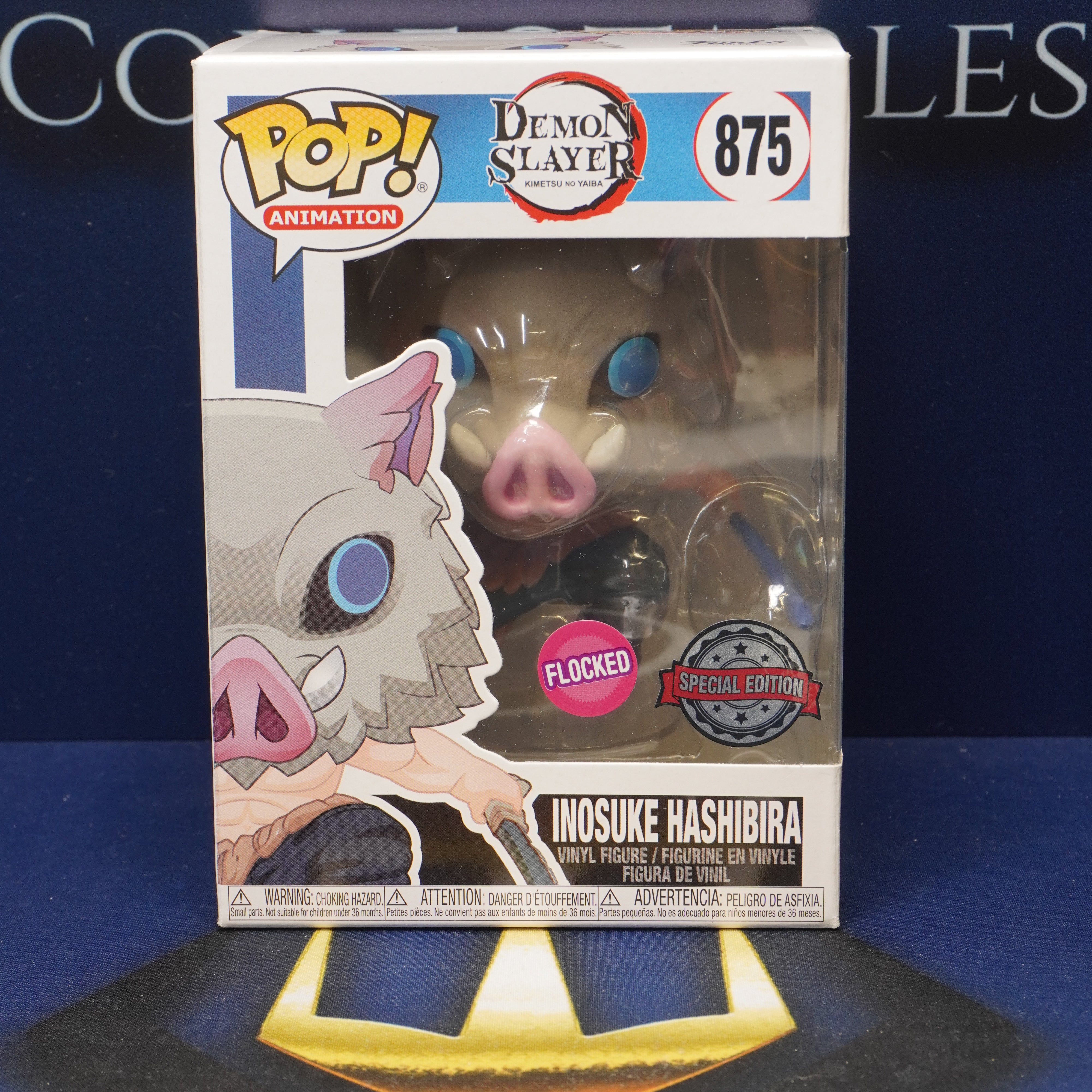 FUNKO POP Vinyl Demon Slayer - Inosuke Hashibira #875 - Limited Edition