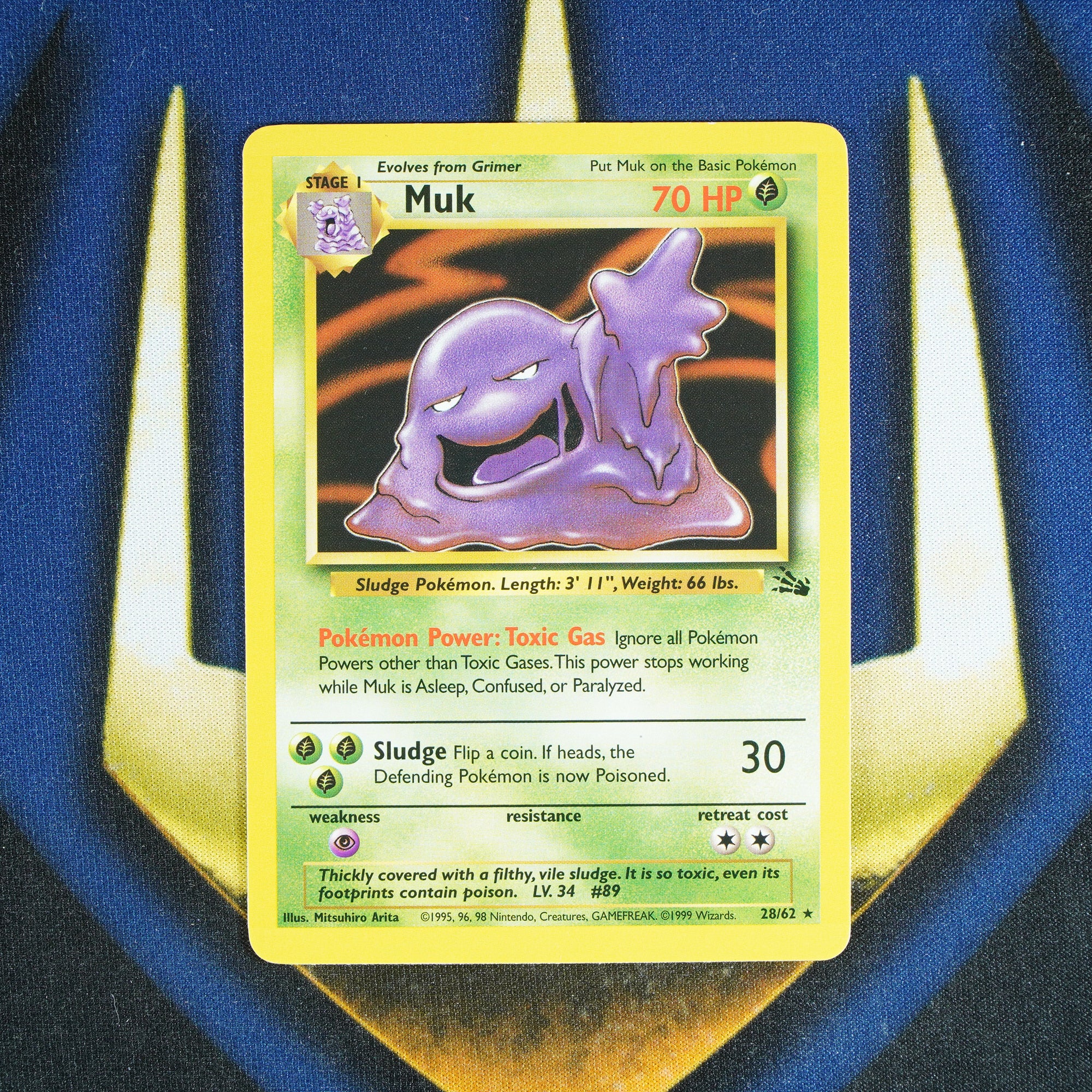 Muk FOSSIL Rare 28/62 [LP]
