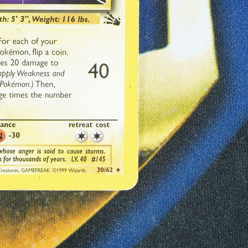 Zapdos FOSSIL Rare 30/62 [MP]