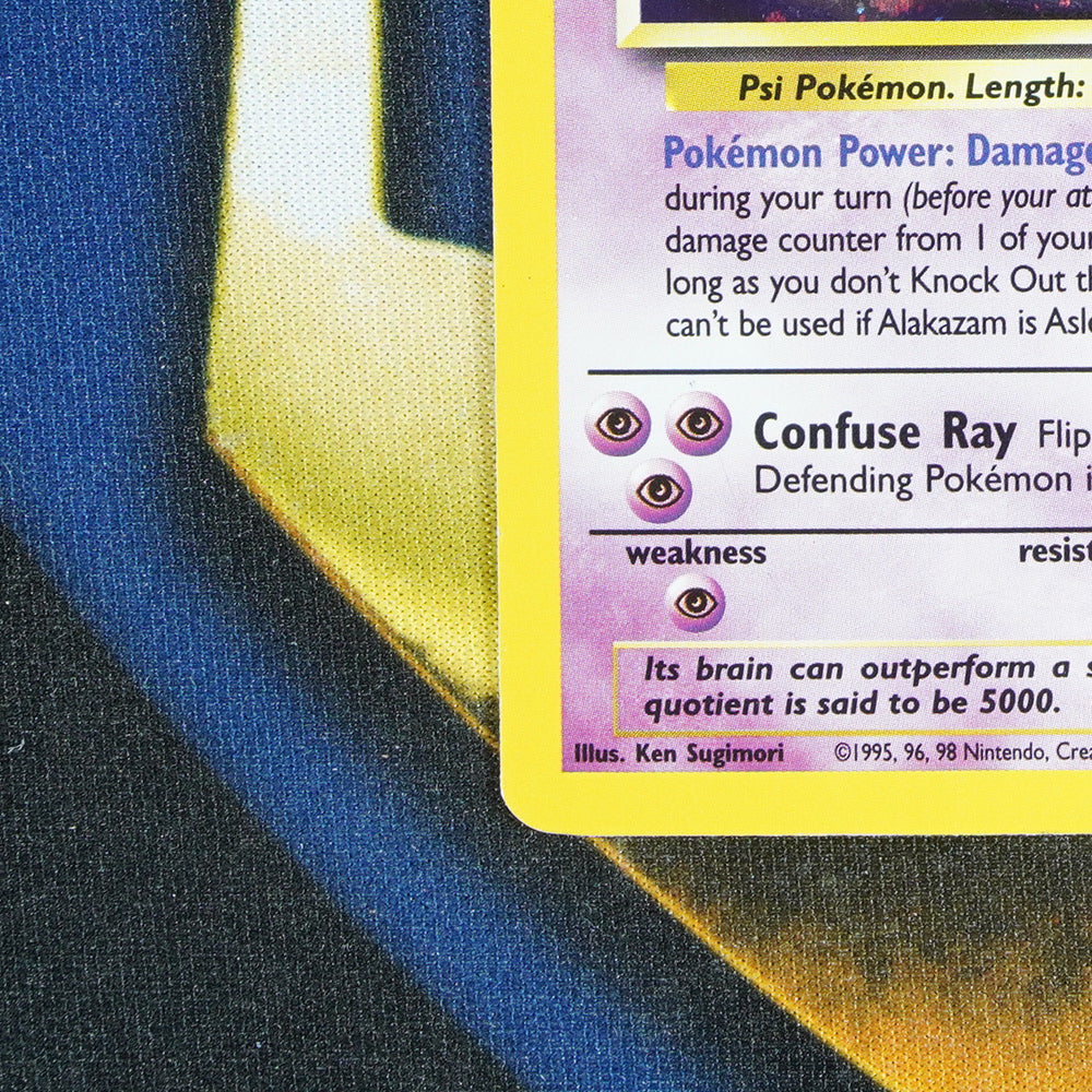 Alakazam BASE SET 2 Holo Rare 1/130 [MP]
