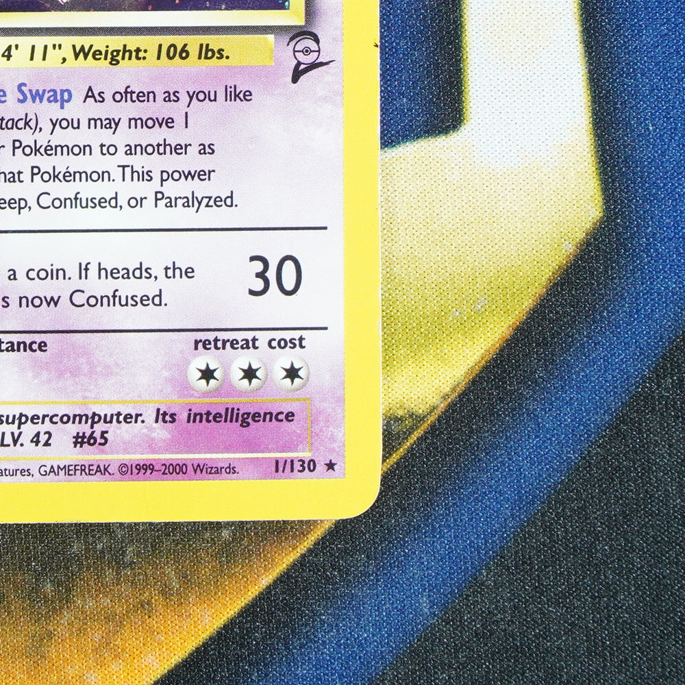 Alakazam BASE SET 2 Holo Rare 1/130 [MP]