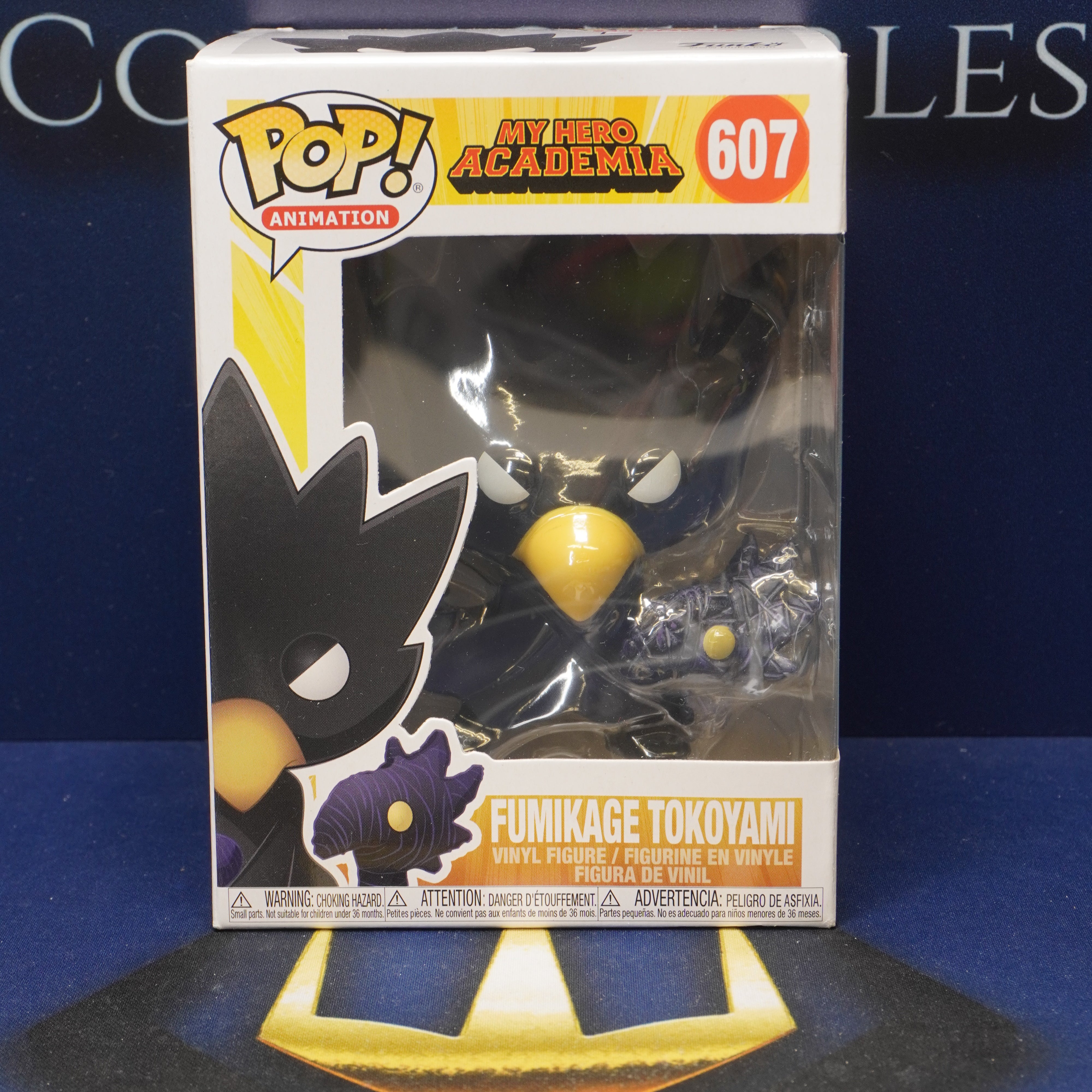 FUNKO POP My Hero Academia Vinyl - Fumikage Tokoyami #607