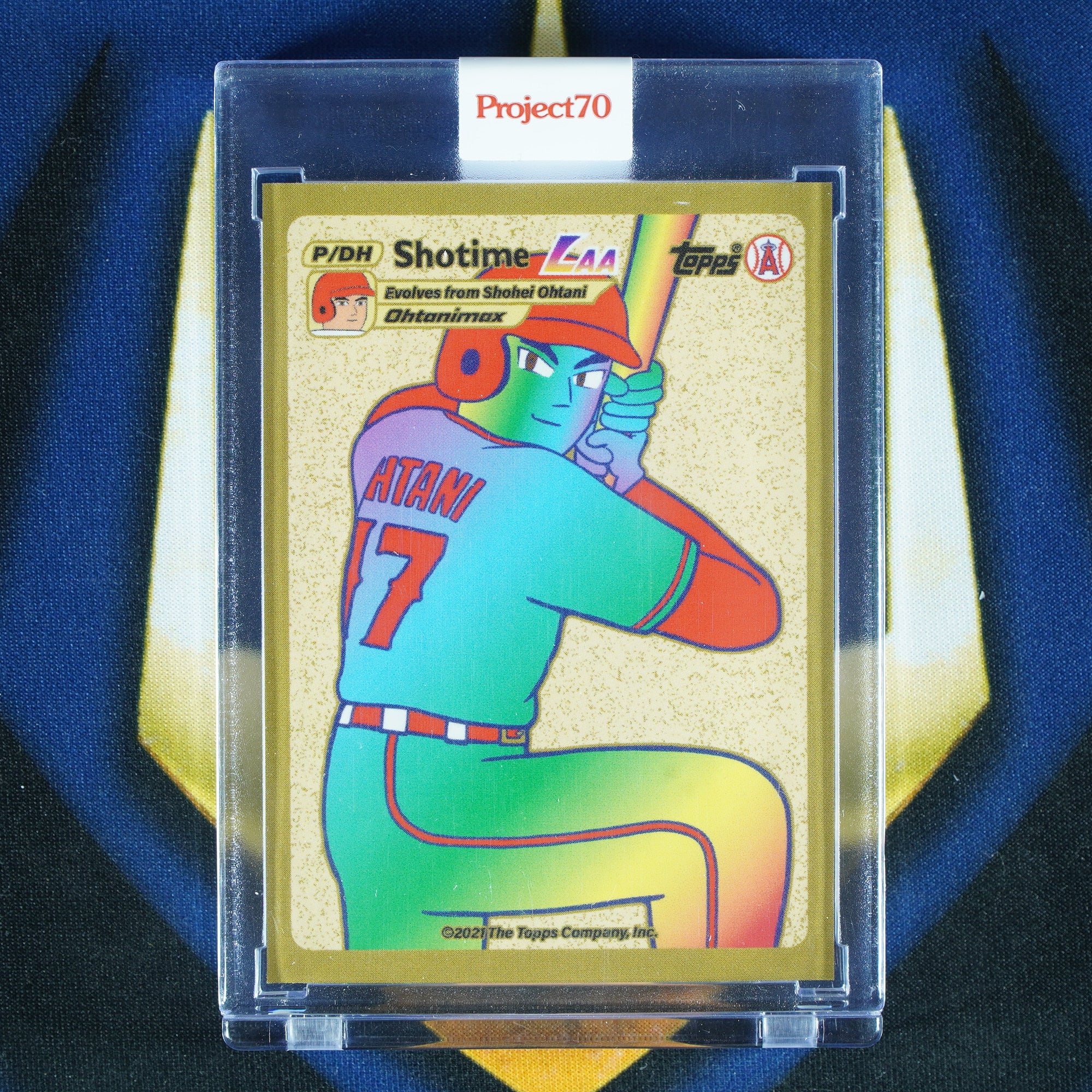 Shohei Ohtani Shotime 2021 Topps Project 70 #547 Pokemon Keith Shore