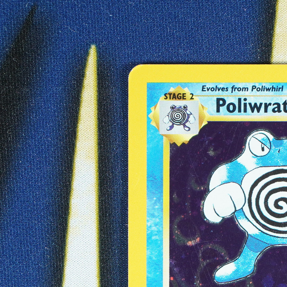 Poliwrath BASE SET 2 Holo Rare 15/130 [LP]