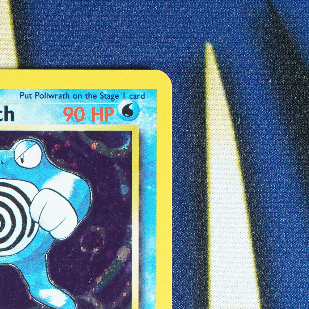 Poliwrath BASE SET 2 Holo Rare 15/130 [LP]
