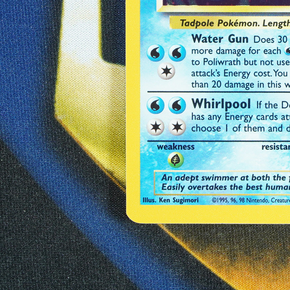 Poliwrath BASE SET 2 Holo Rare 15/130 [LP]