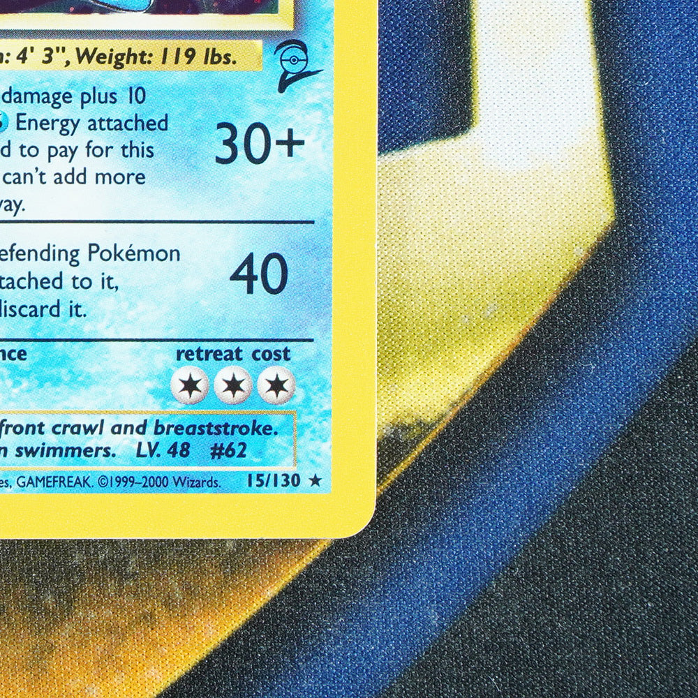 Poliwrath BASE SET 2 Holo Rare 15/130 [LP]