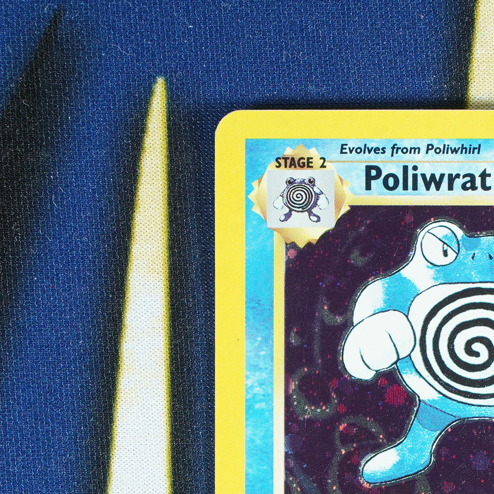 Poliwrath BASE SET 2 Holo Rare 15/130 [LP]