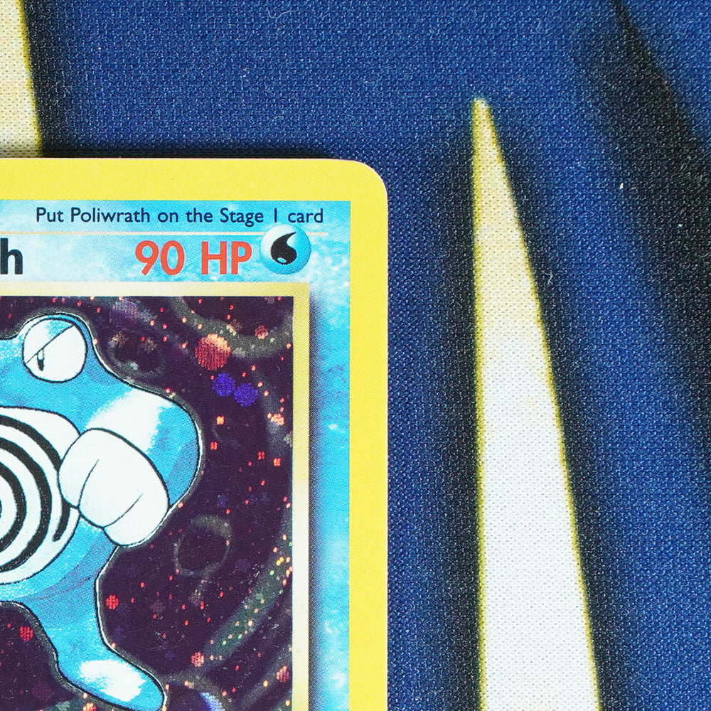 Poliwrath BASE SET 2 Holo Rare 15/130 [LP]