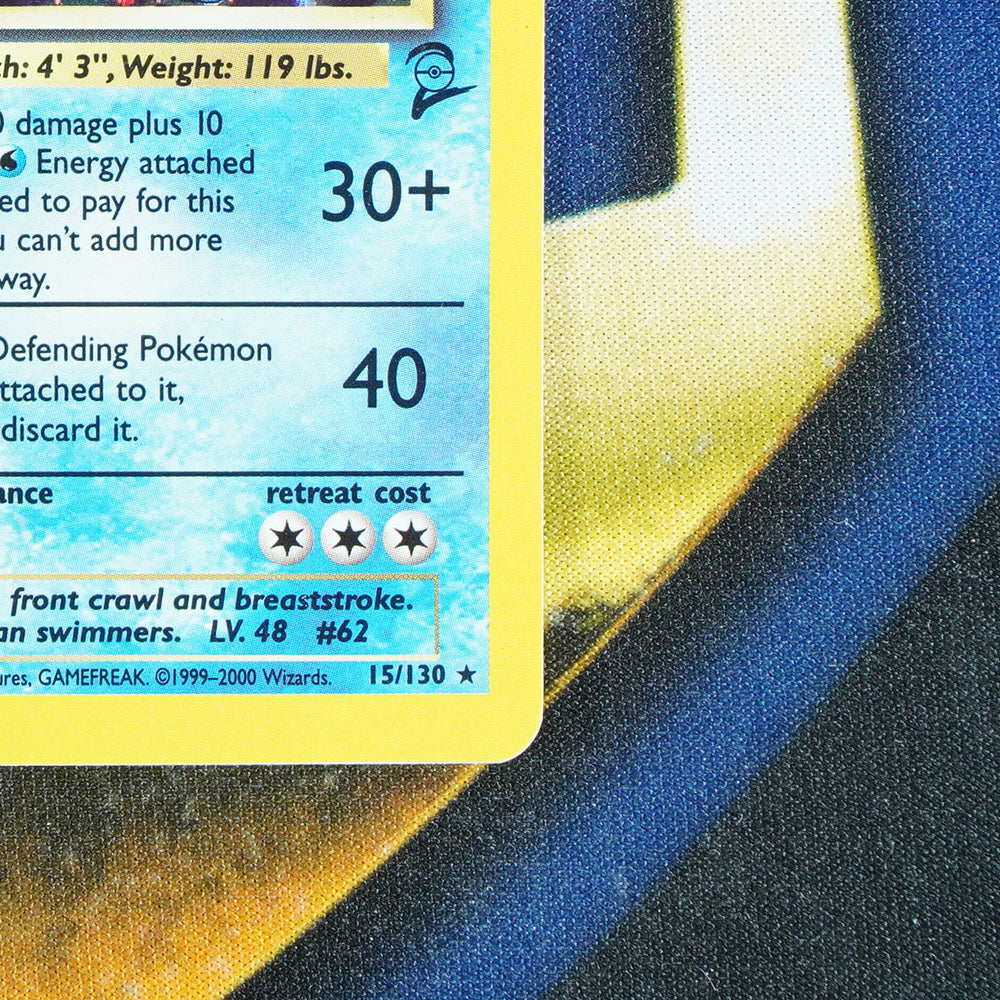 Poliwrath BASE SET 2 Holo Rare 15/130 [LP]