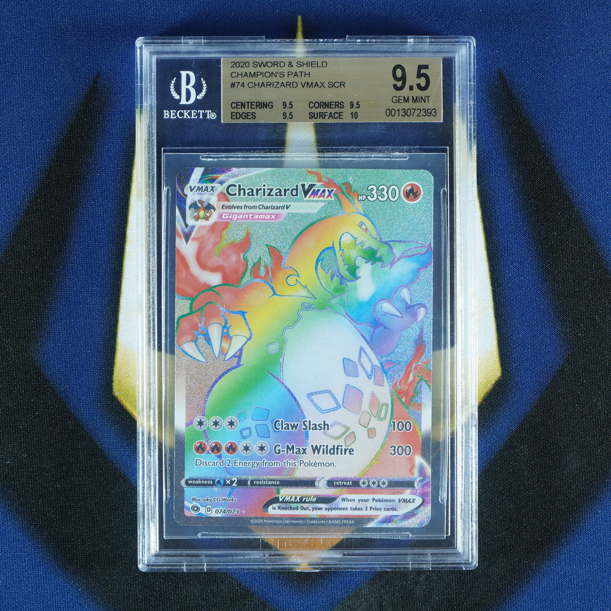 Charizard VMAX CHAMPIONS PATH 074/073 [BGS 9.5]