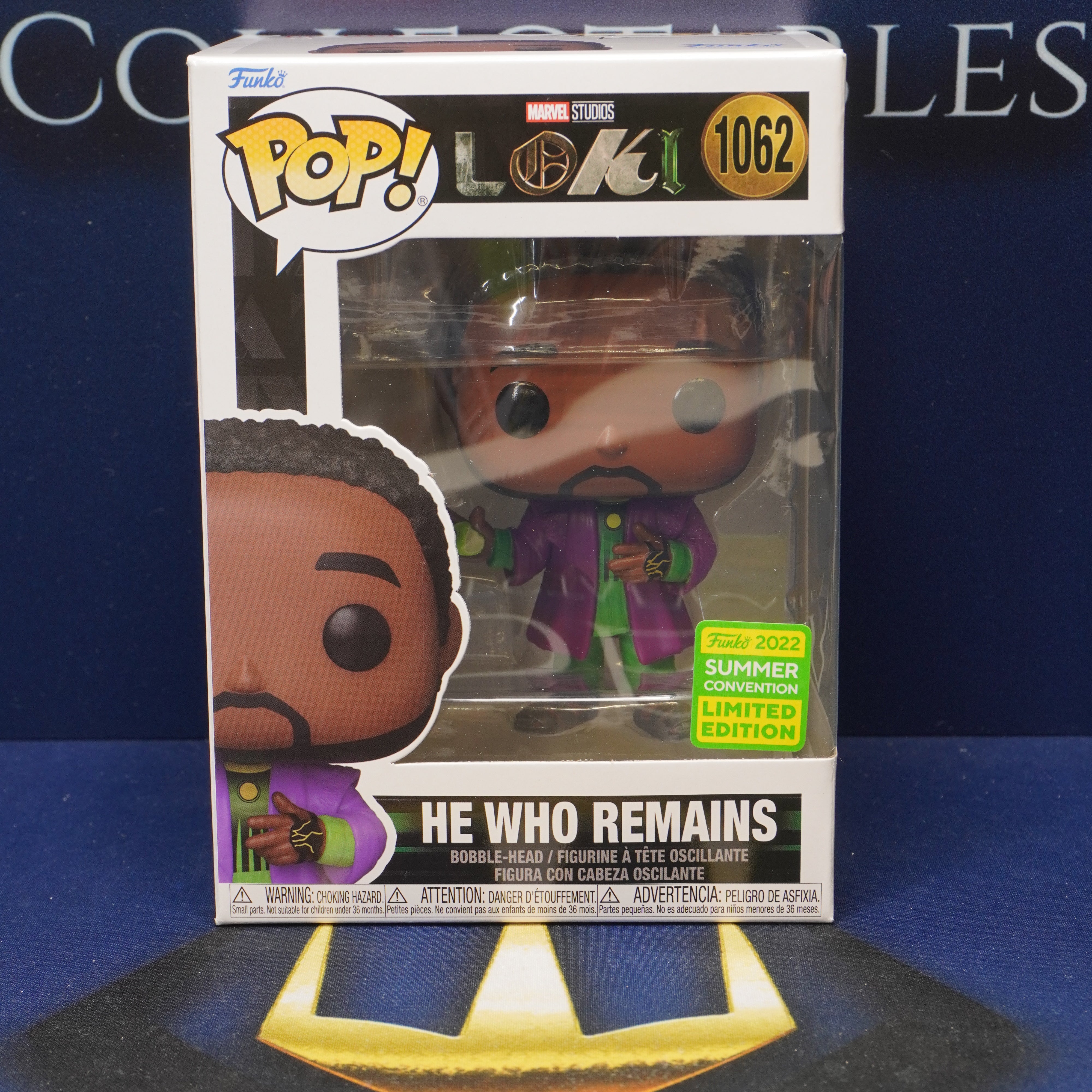 FUNKO POP - Marvel Studios - He Who Remains #1062 - Limited Edition