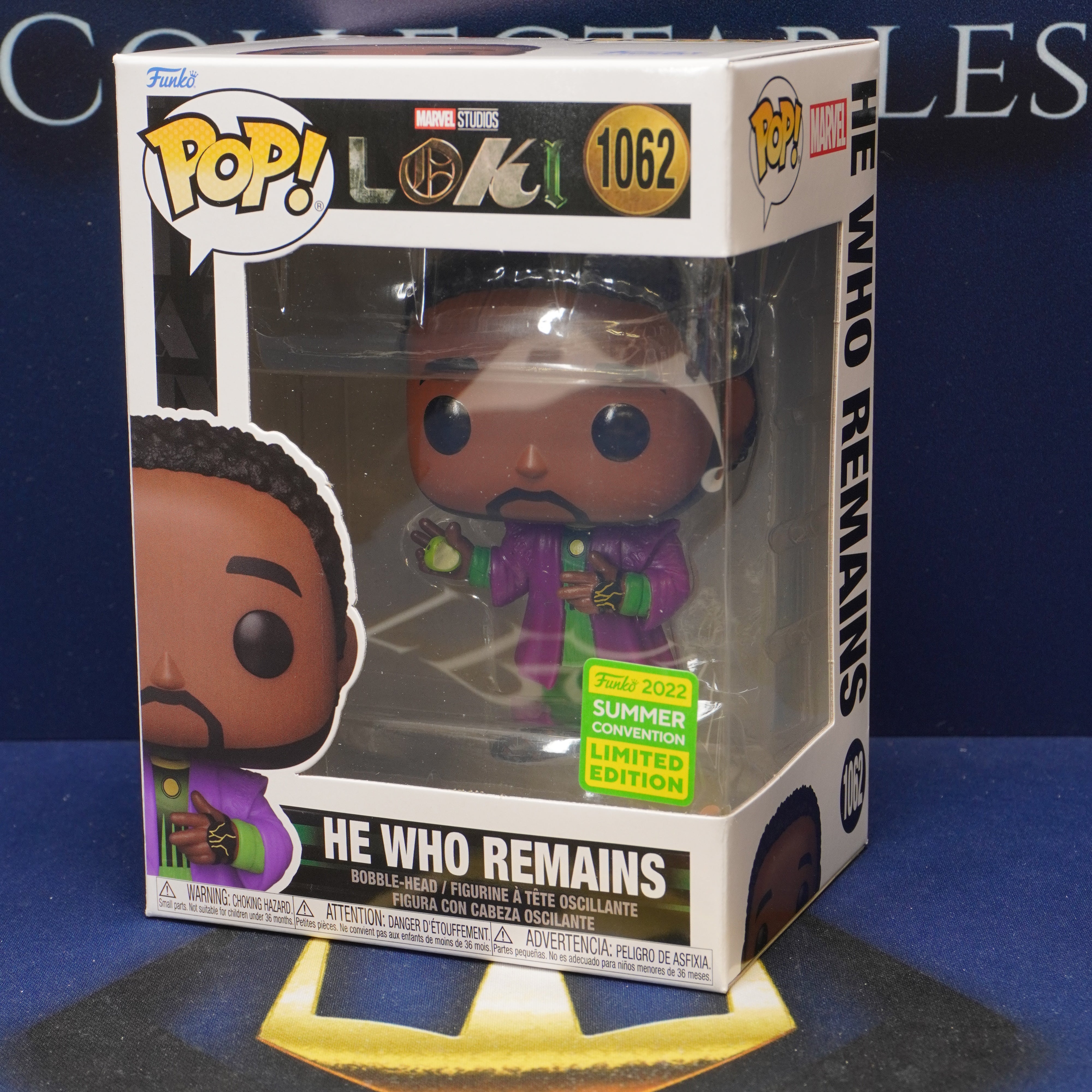 FUNKO POP - Marvel Studios - He Who Remains #1062 - Limited Edition