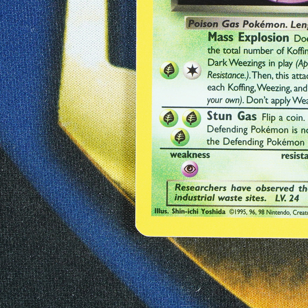 Dark Weezing TEAM ROCKET Holo Rare 14/82 [LP]