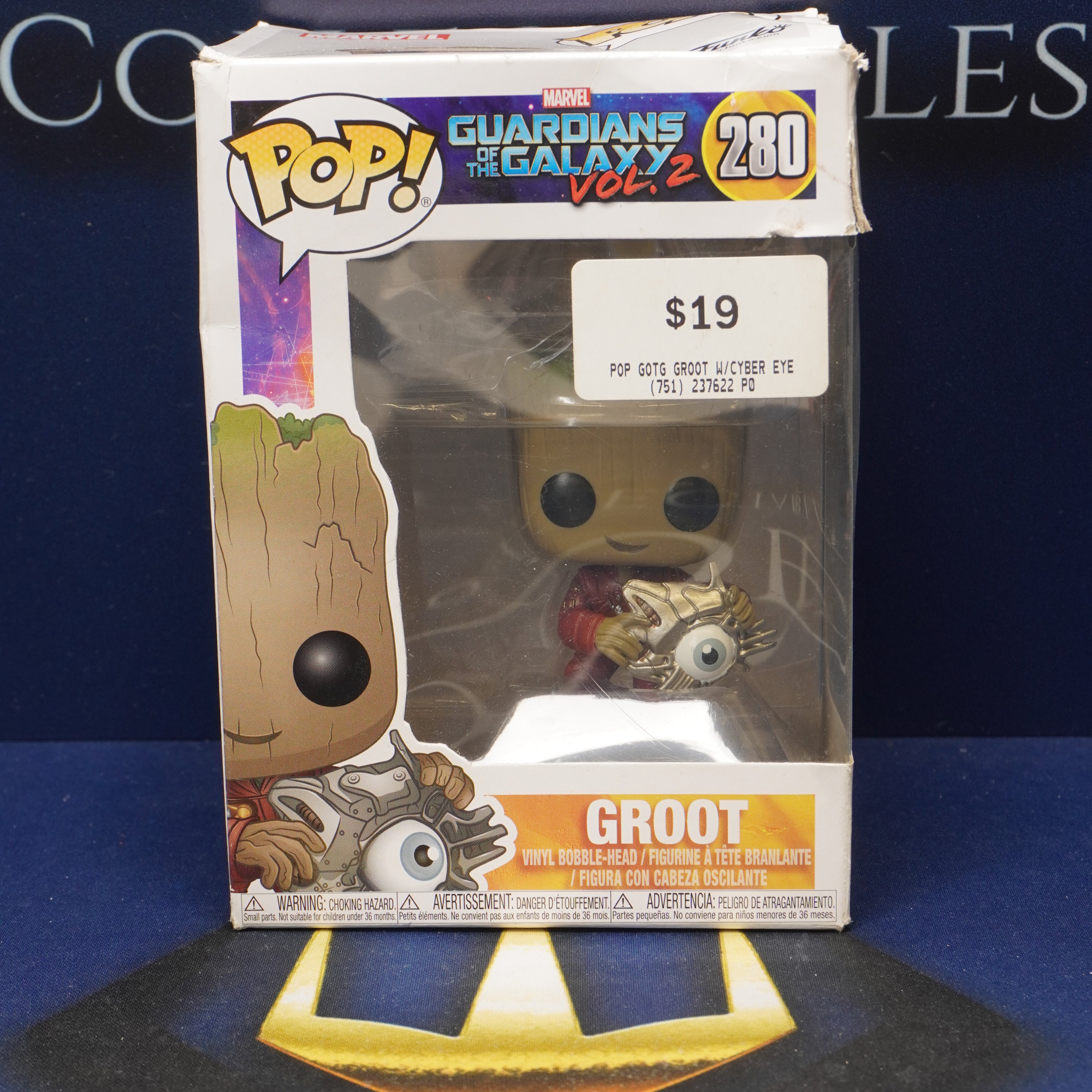 FUNKO POP Guardians of the Galaxy Vol2 - Groot #280
