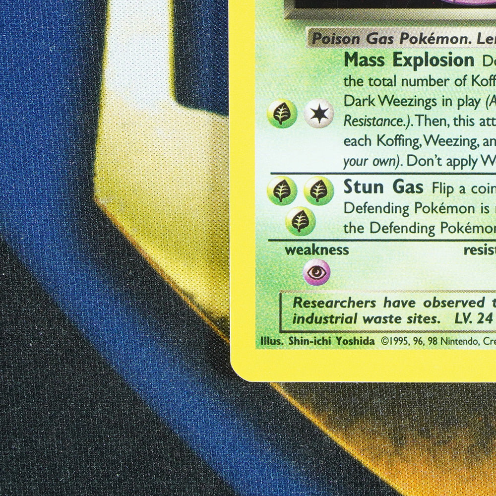Dark Weezing TEAM ROCKET Holo Rare 14/82 [LP]