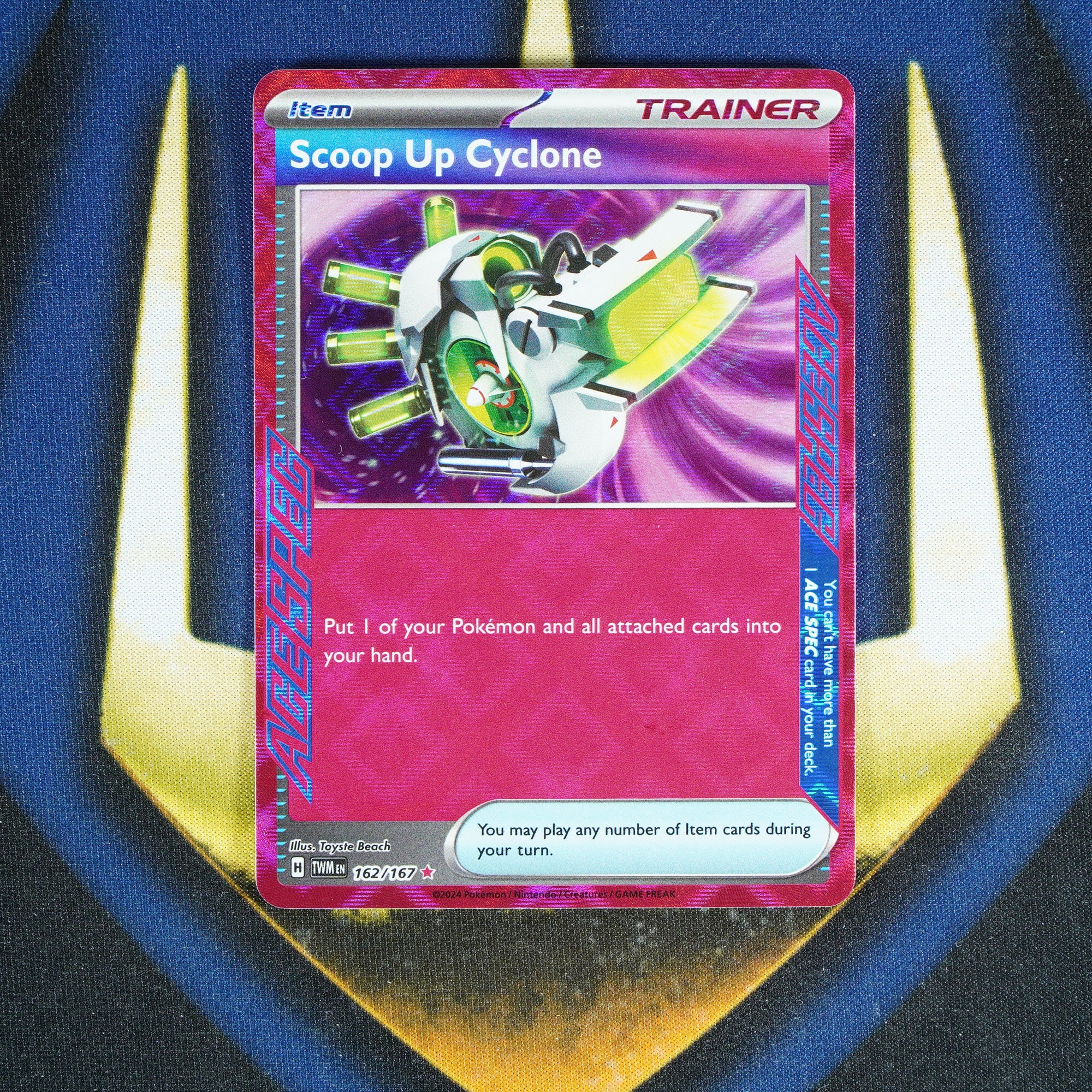 Scoop Up Cyclone TWILIGHT MASQUERADE ACE Spec Rare 162/167 [M]