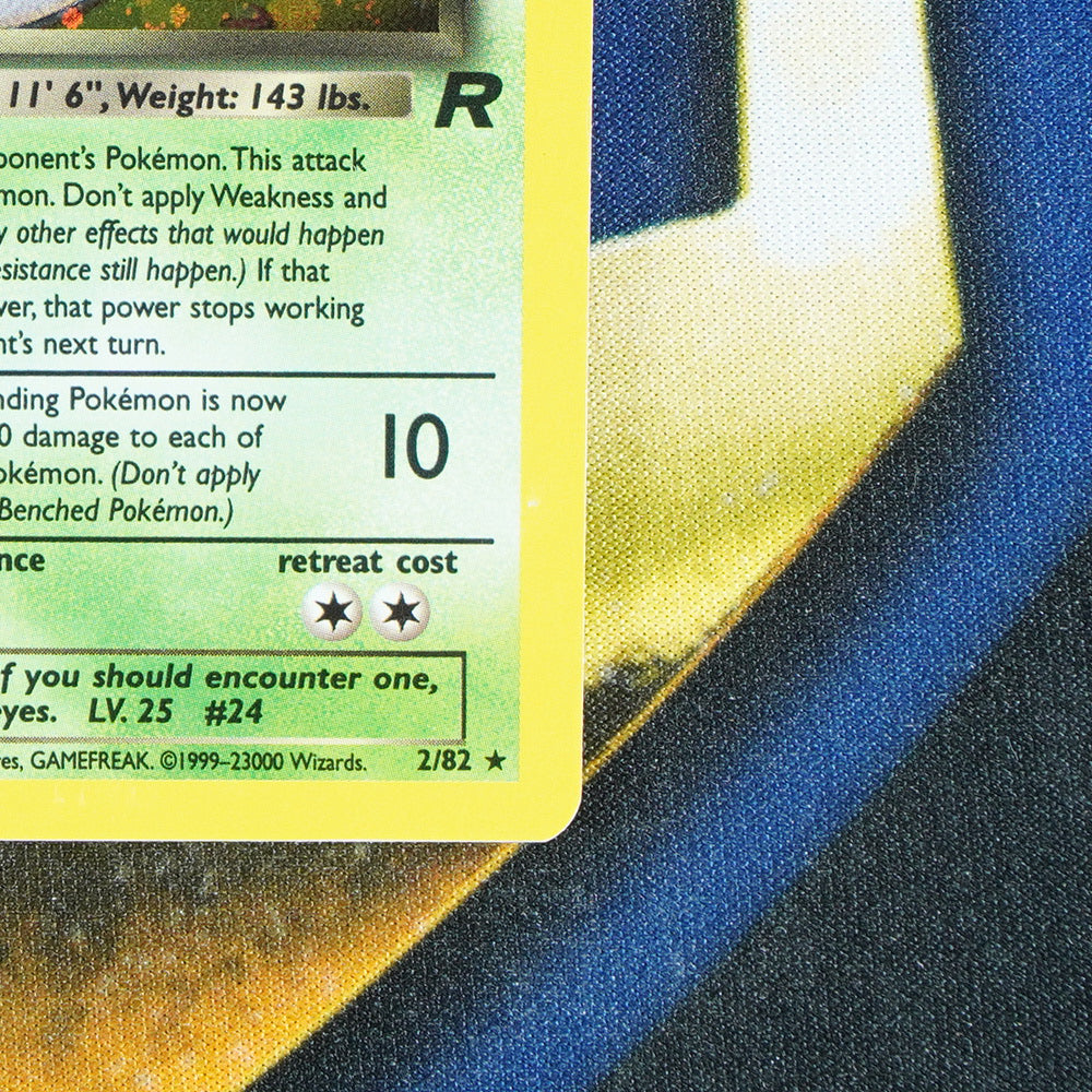 Dark Arbok TEAM ROCKET Holo Rare 2/82 [LP]