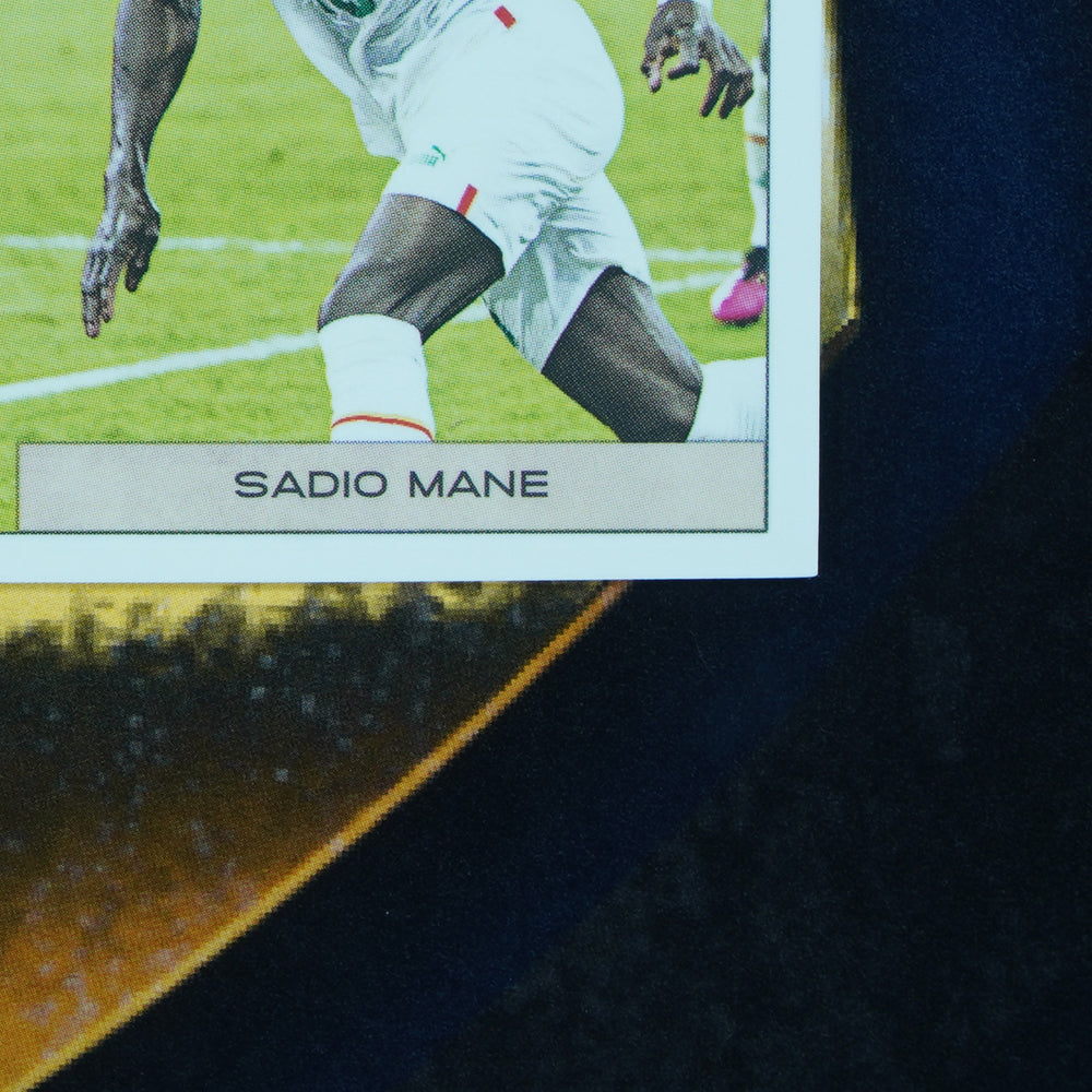 Sadio Mane 2023-24 Futera Unique Heritage Sapphire /19 HG017 Senegal