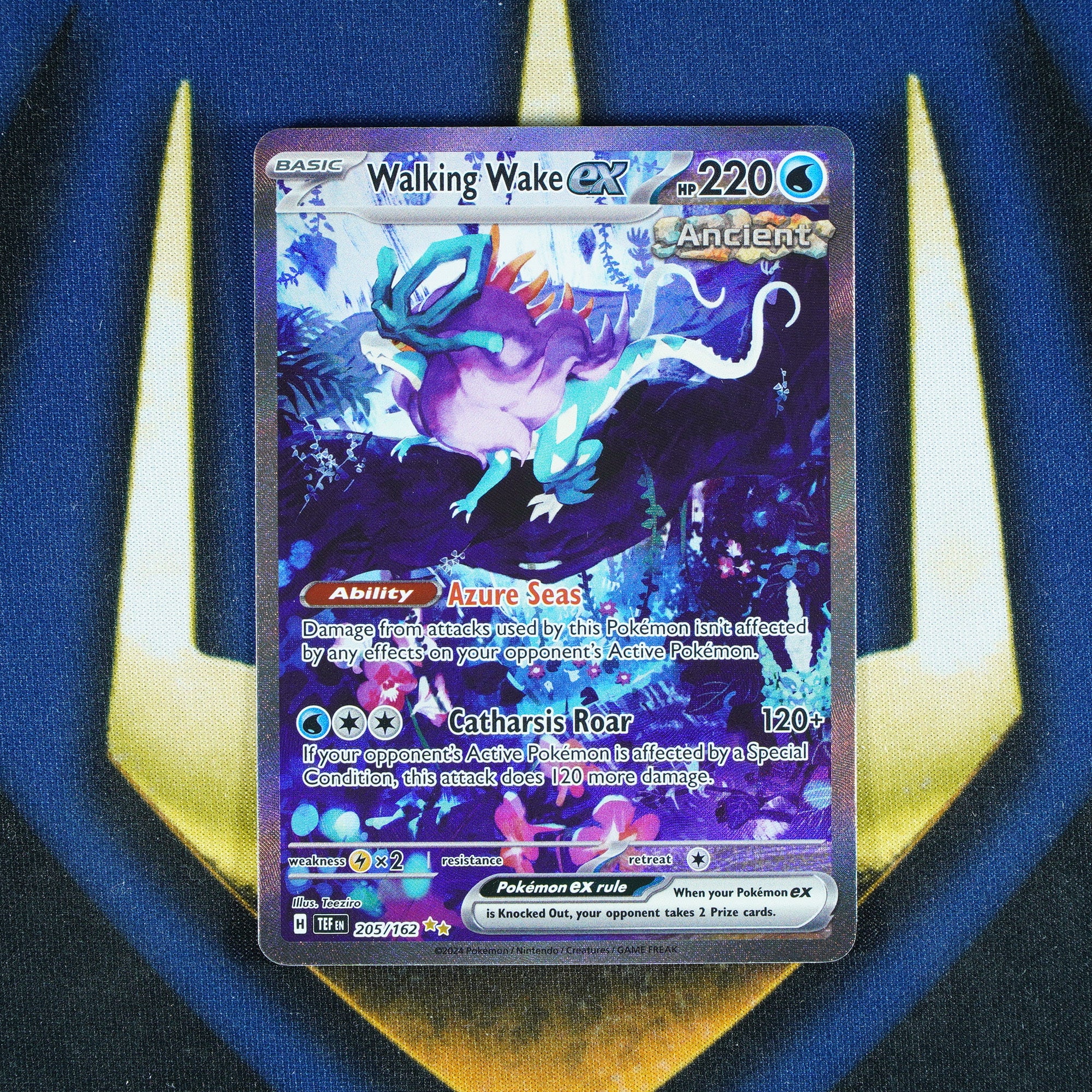 Walking Wake Temporal Forces Special Illustration Rare 205/162