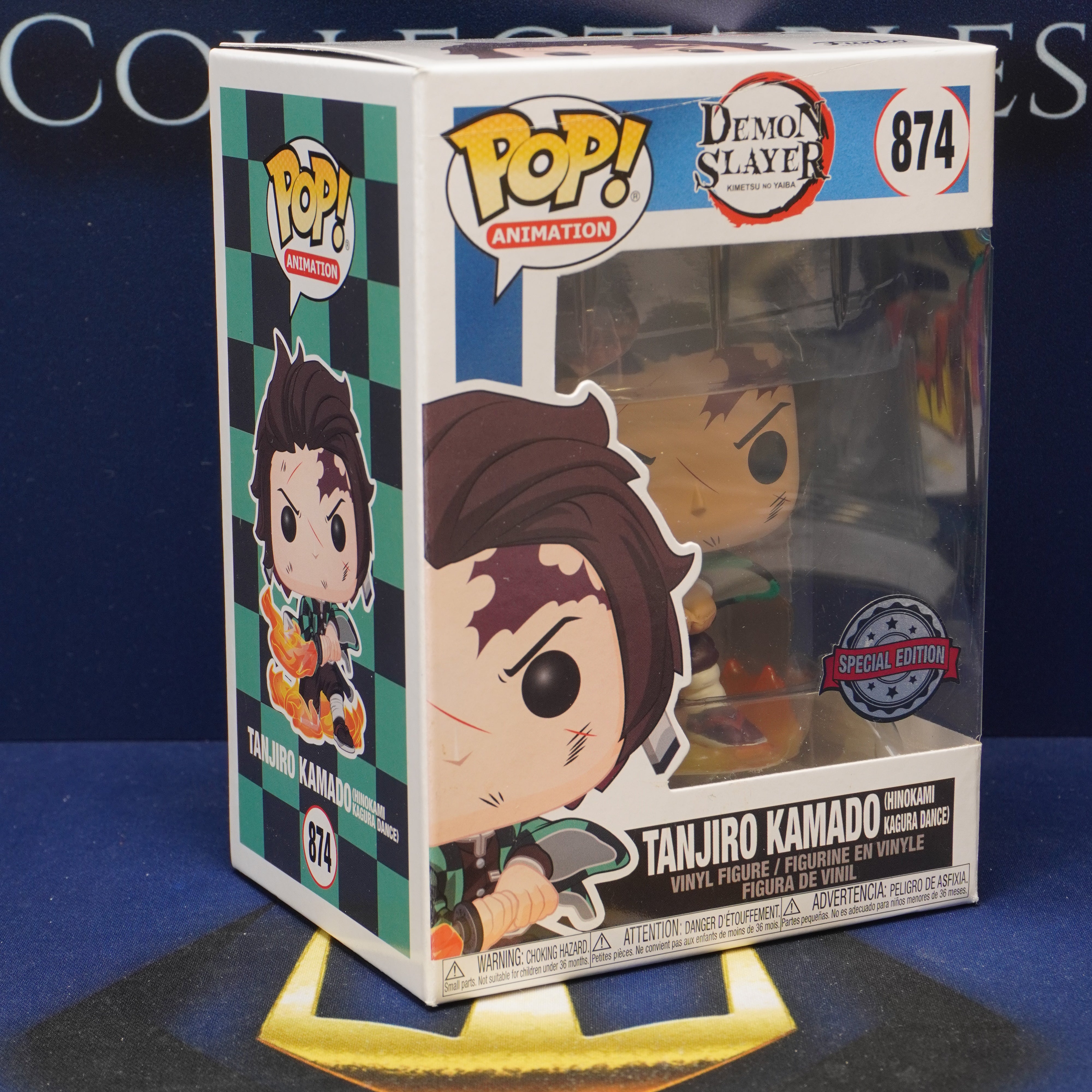 FUNKO POP Vinyl Demon Slayer TANJIRO KAMADO #874 - Special Edition