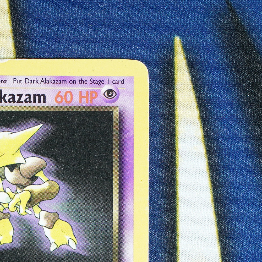 Dark Alakazam TEAM ROCKET 1ST EDITION Rare 18/82 [HP]