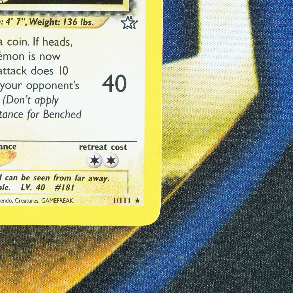 Ampharos NEO GENESIS Holo Rare 1/111 [LP]