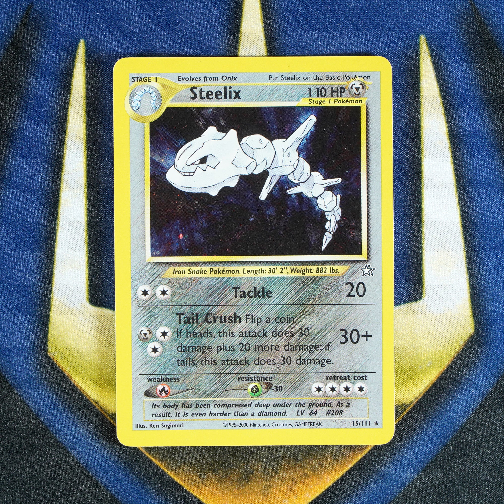 Steelix NEO GENESIS Holo Rare 15/111 [LP]