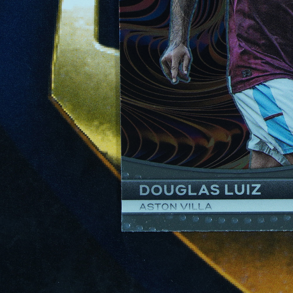 Douglas Luiz 2023-24 Panini Prizm Fractal #7 Aston Villa