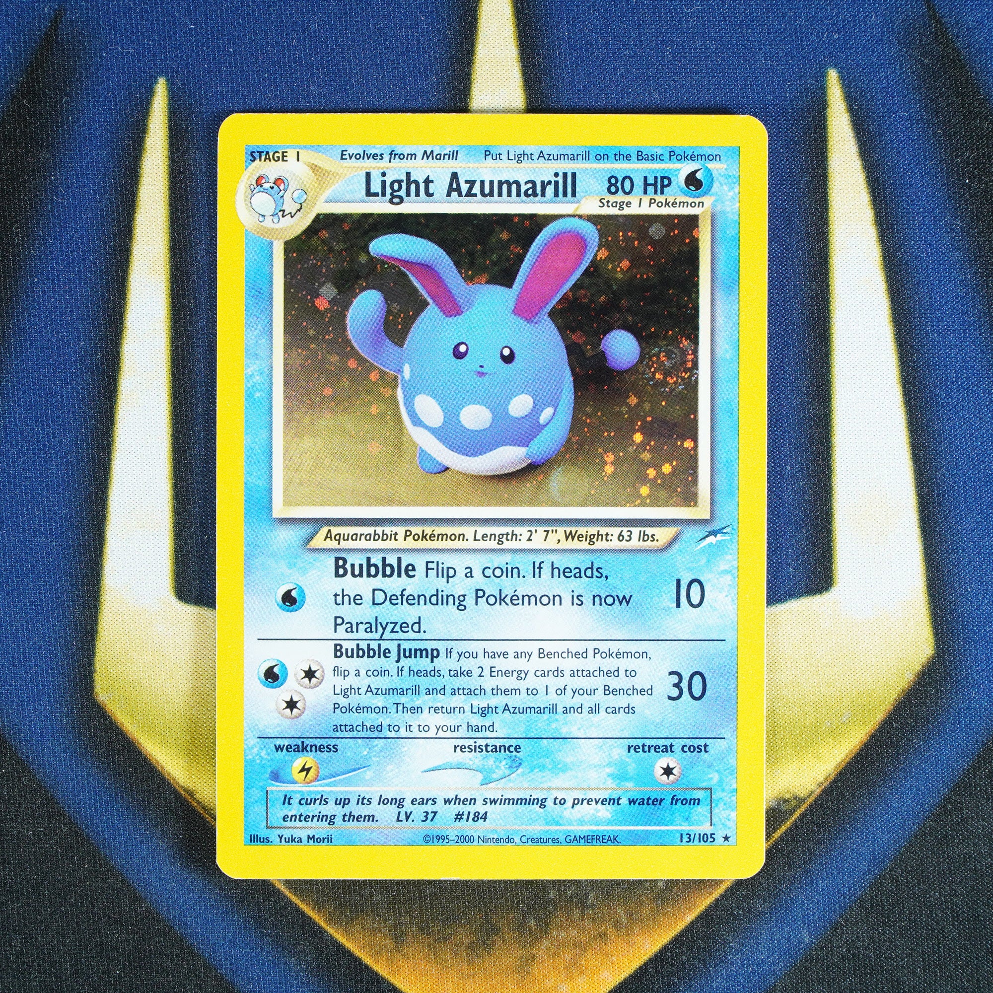 Light Azumarill NEO DESTINY Holo Rare 13/105 [LP]