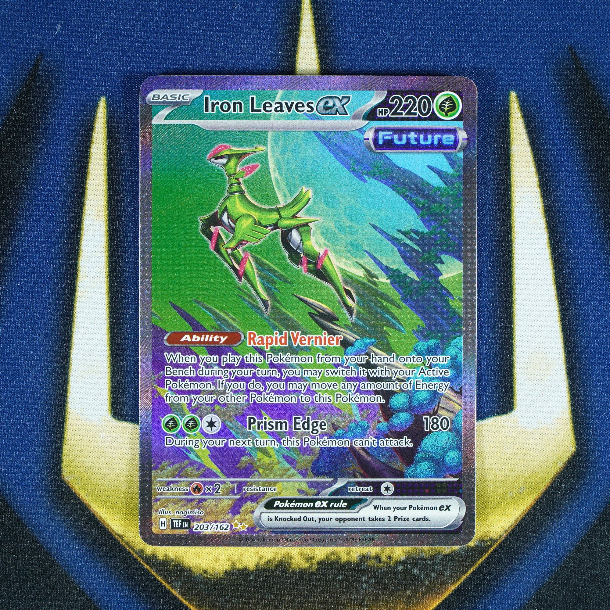 Iron Leaves ex Temporal Forces Special Illustration Rare 203/162