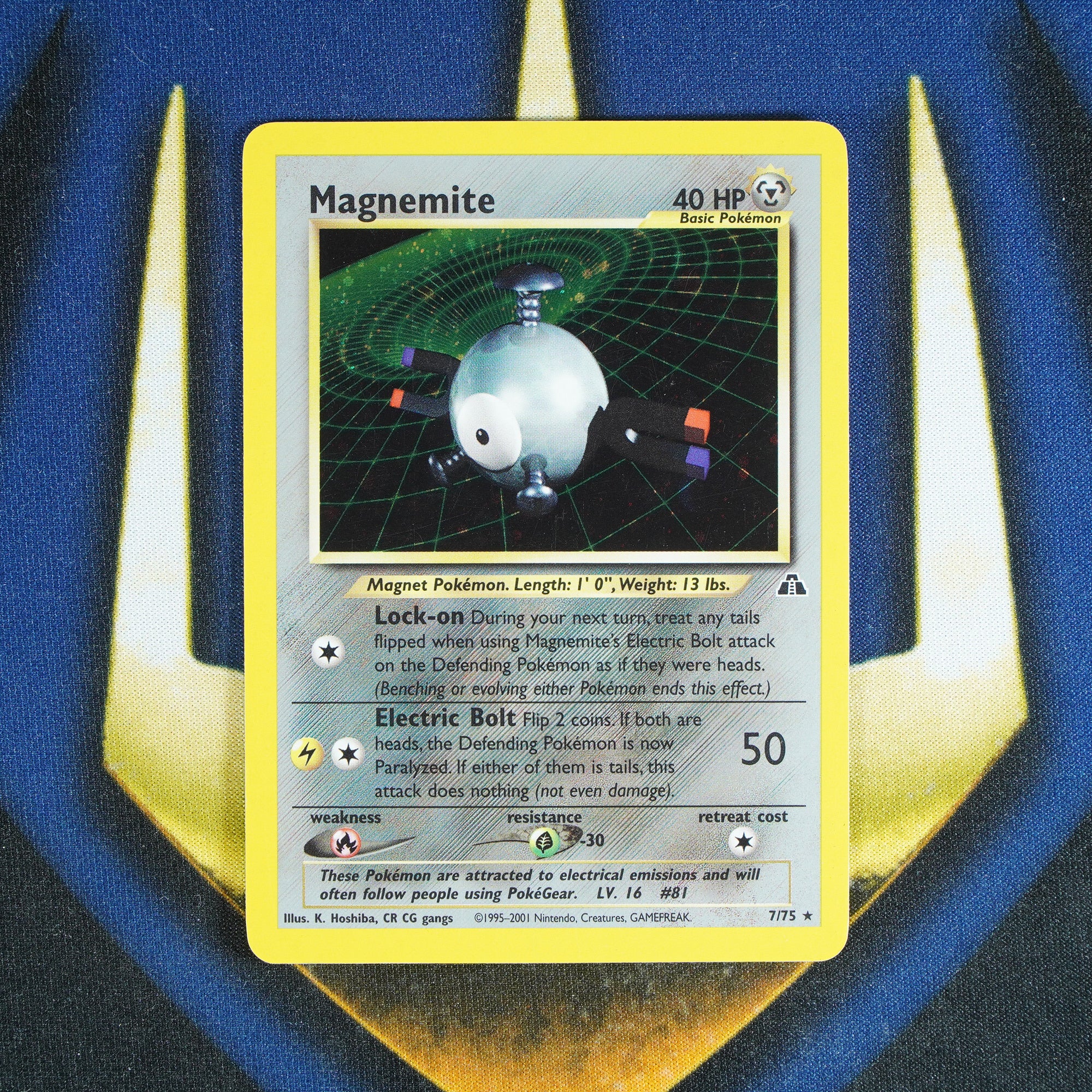 Magnemite NEO DISCOVERY Holo Rare 7/75 [LP]