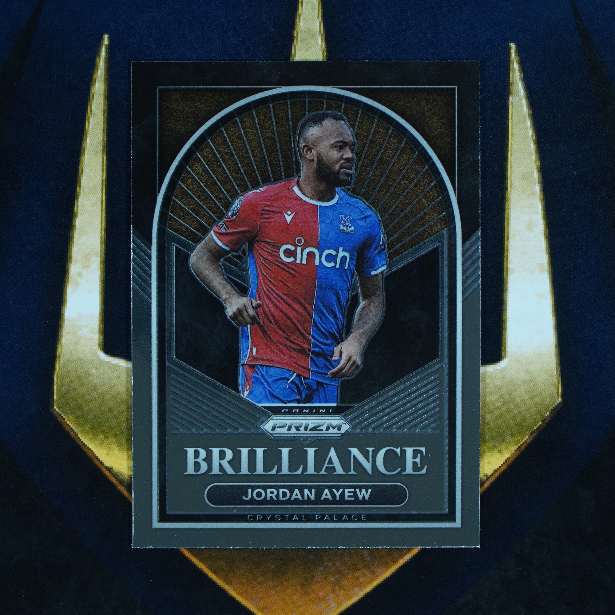 Jordan Ayew 2023-24 Panini Prizm Brilliance #11 Crystal Palace