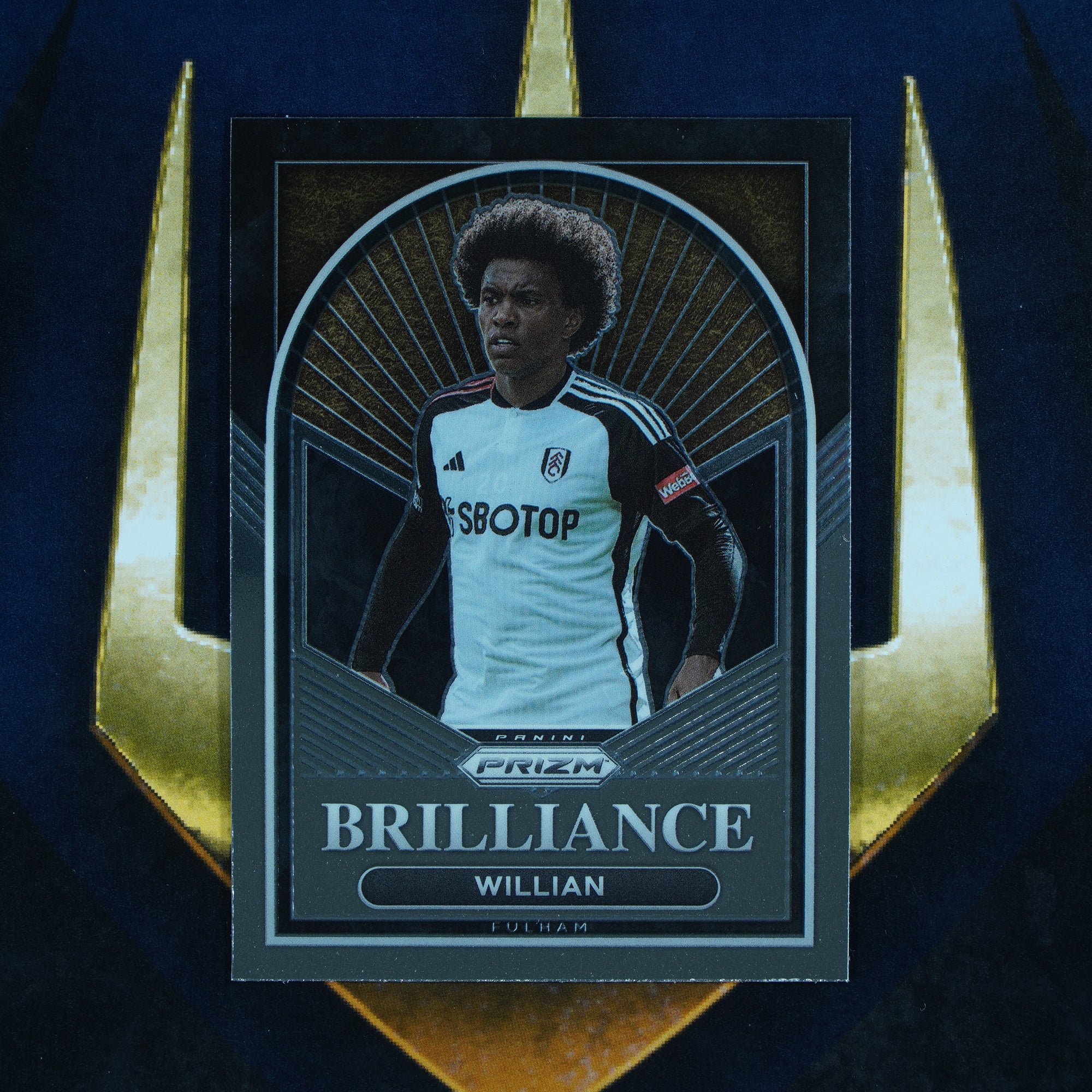 Willian 2023-24 Panini Prizm Brilliance #10 Fulham