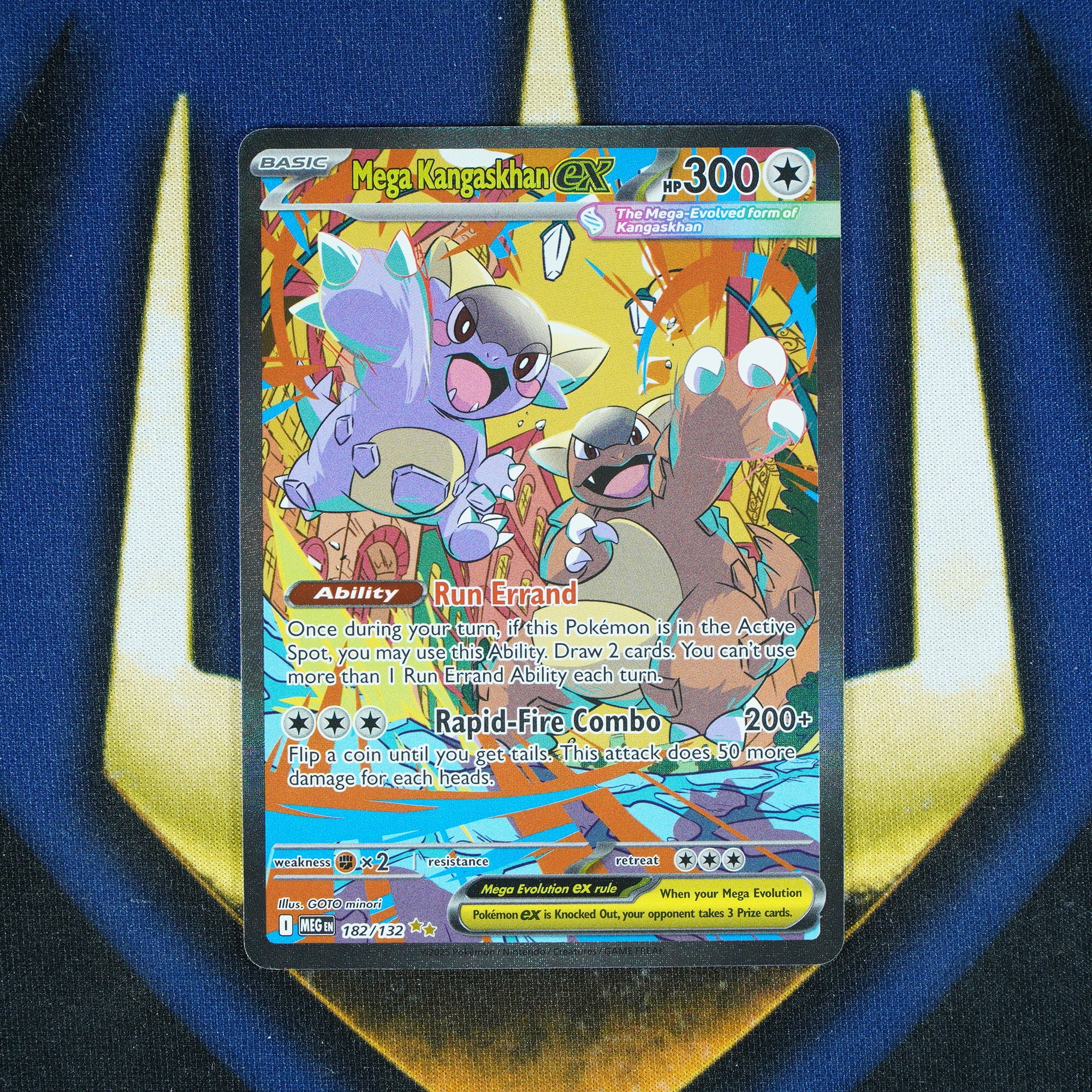 Mega Kangaskhan ex Mega Evolution Special Illustration Rare 182/132