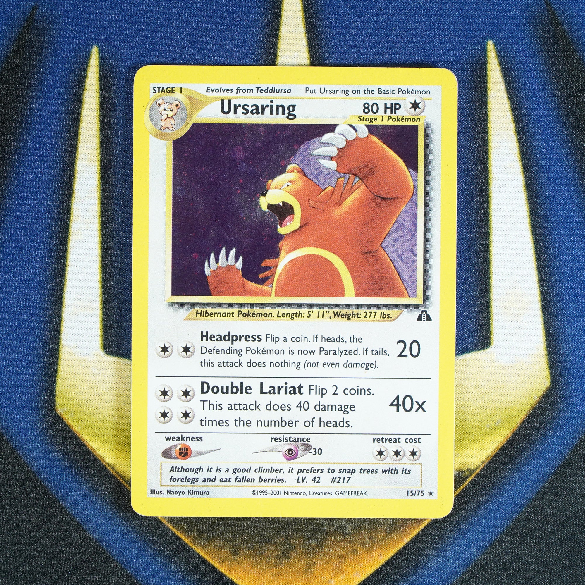 Ursaring NEO DISCOVERY Holo Rare 15/75 [MP]