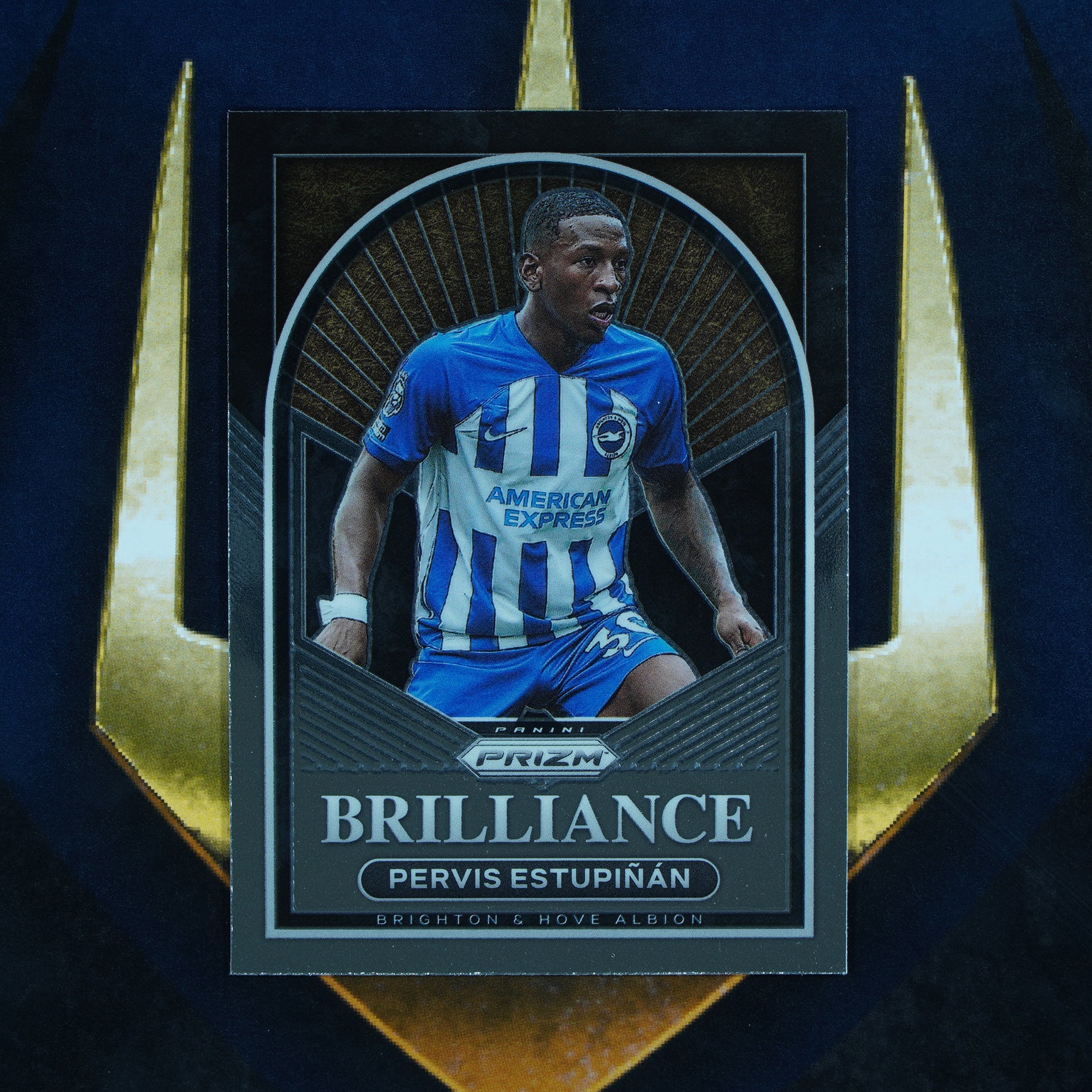 Pervis Estupinan 2023-24 Panini Prizm Brilliance #6 Brighton & Hove Albion